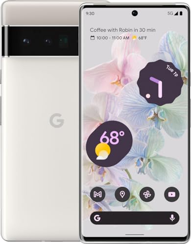 Google Pixel 6 Pro 5G Unlocked Smartphone - 256GB Storage, 12GB RAM, 6.71