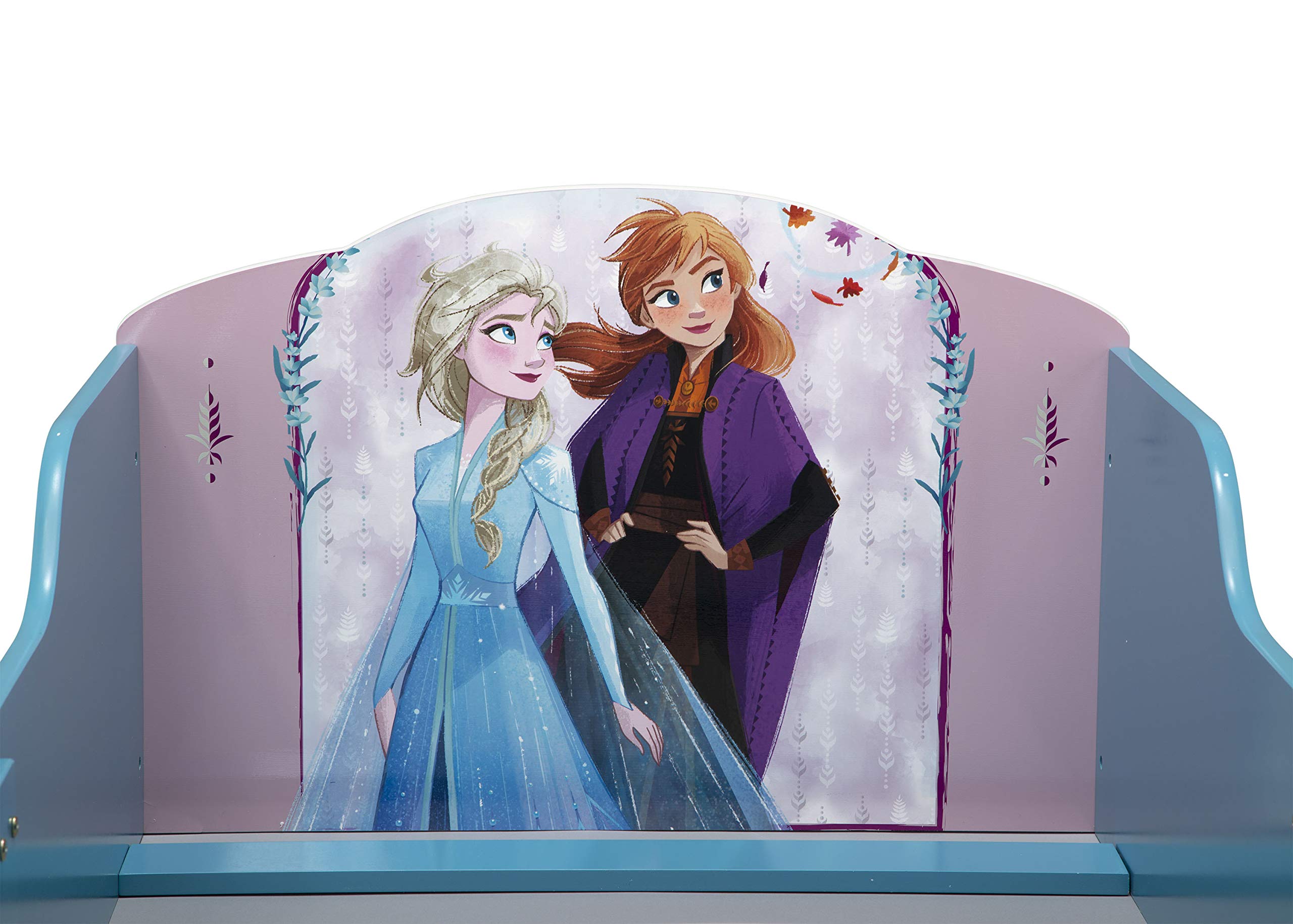 Delta Children Disney Frozen II Toddler Wood Bed - Safe & Sturdy Kids Bed for Girls & Boys - Perfect for Bedrooms, Daycare & Nursery Decor