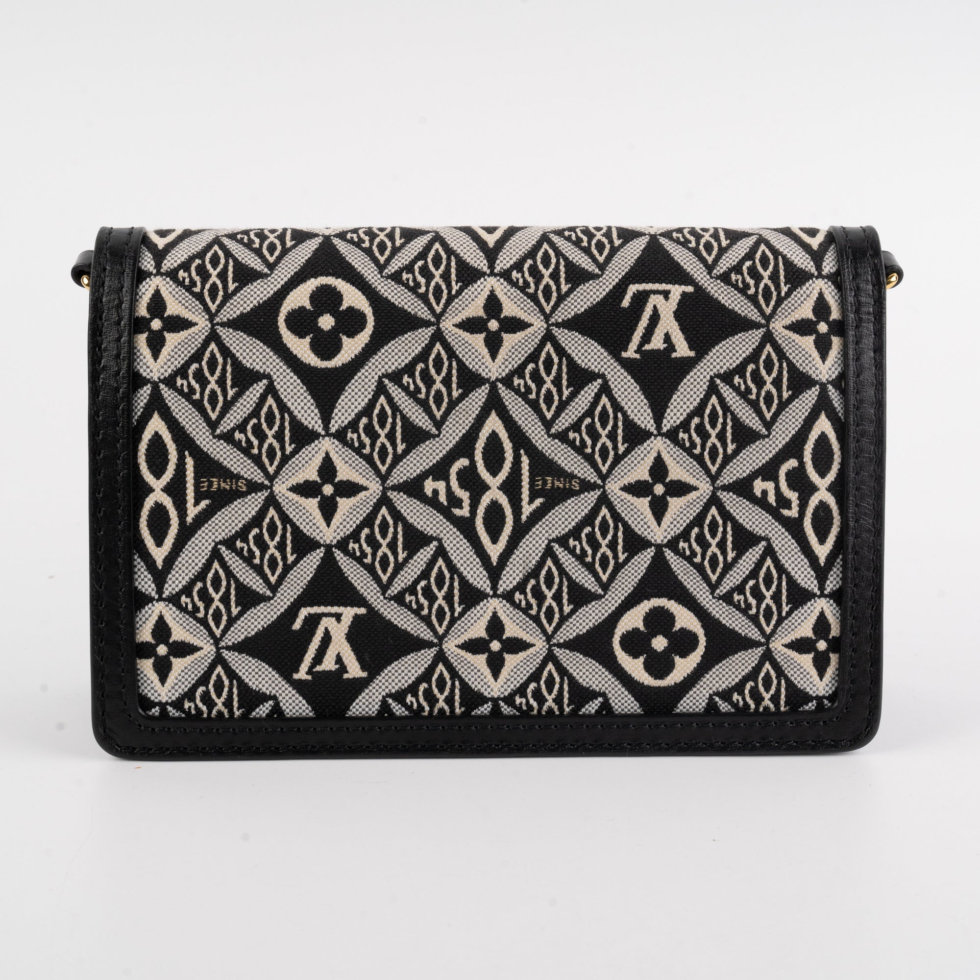 Louis Vuitton Dauphine Small Handbag Since 1854 Black & White Crossbody Bag for Women - Perfect for Work, Travel & Evening Events