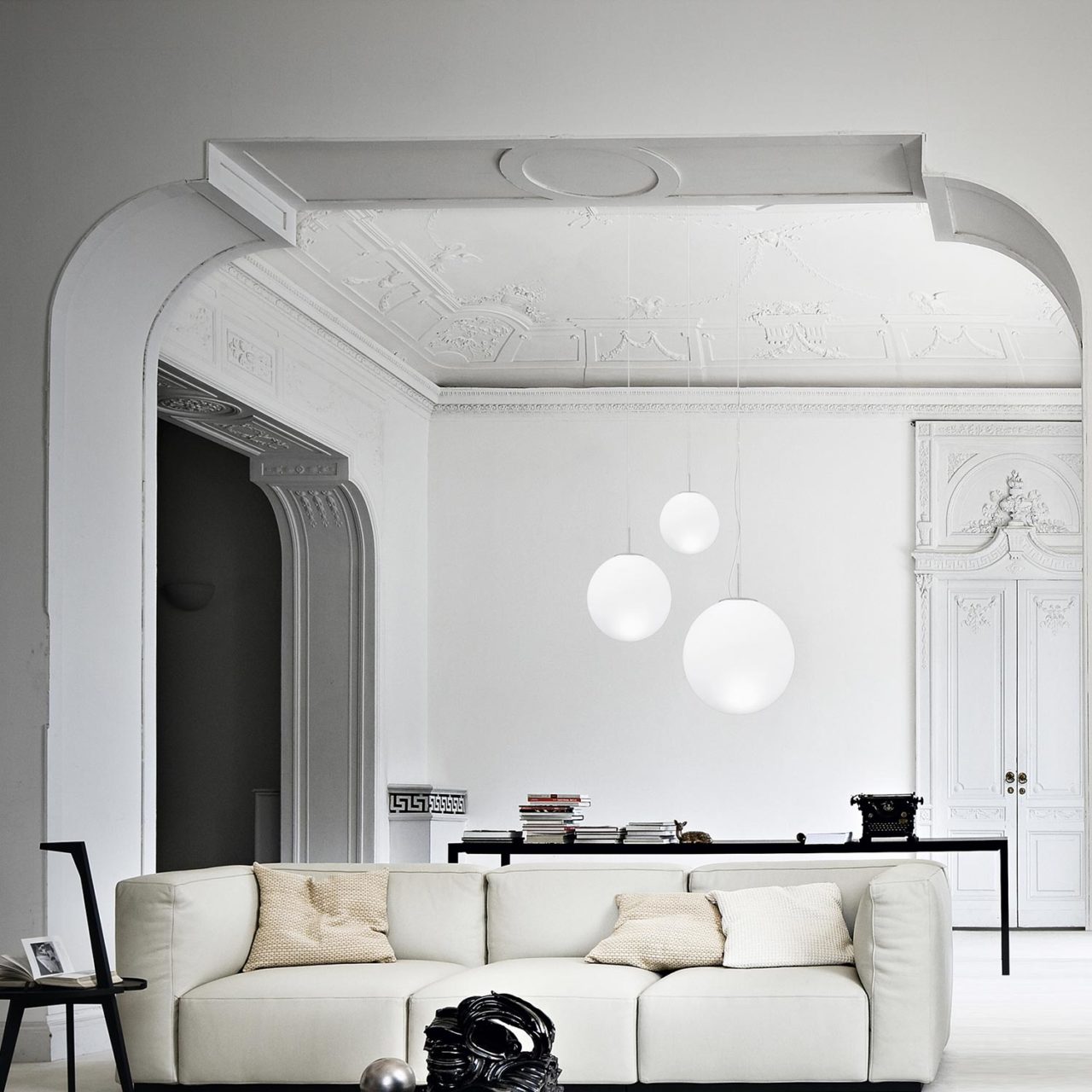 ASTEROIDE Modern Pendant Lamp - Elegant Hanging Light Fixture for Dining Room, Kitchen Island, Living Room & Bedroom Decor