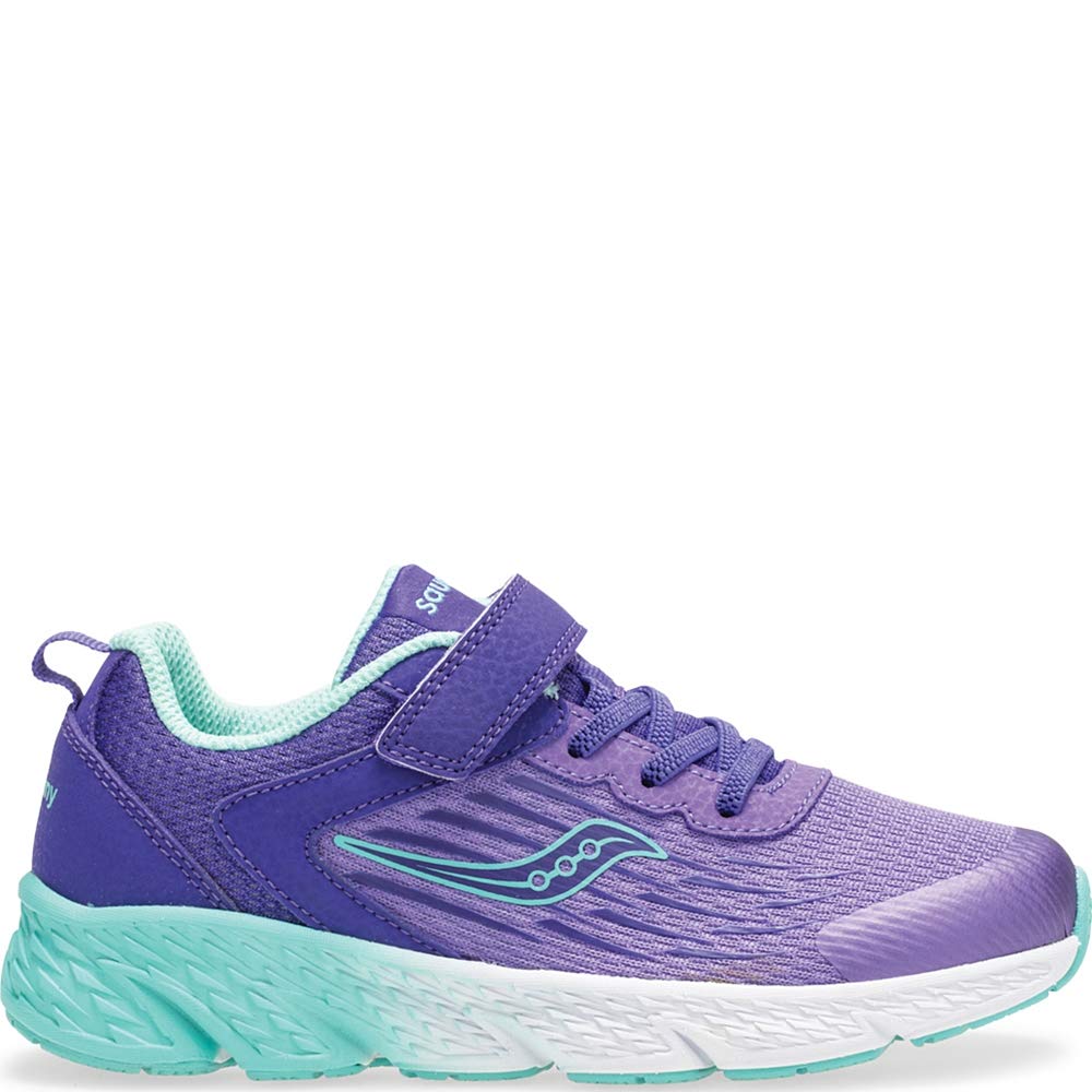 Saucony Kids Wind Alternative Closure Sneakers - Lightweight Running Shoes for Boys & Girls - Perfect for School, Sports, and Outdoor Play