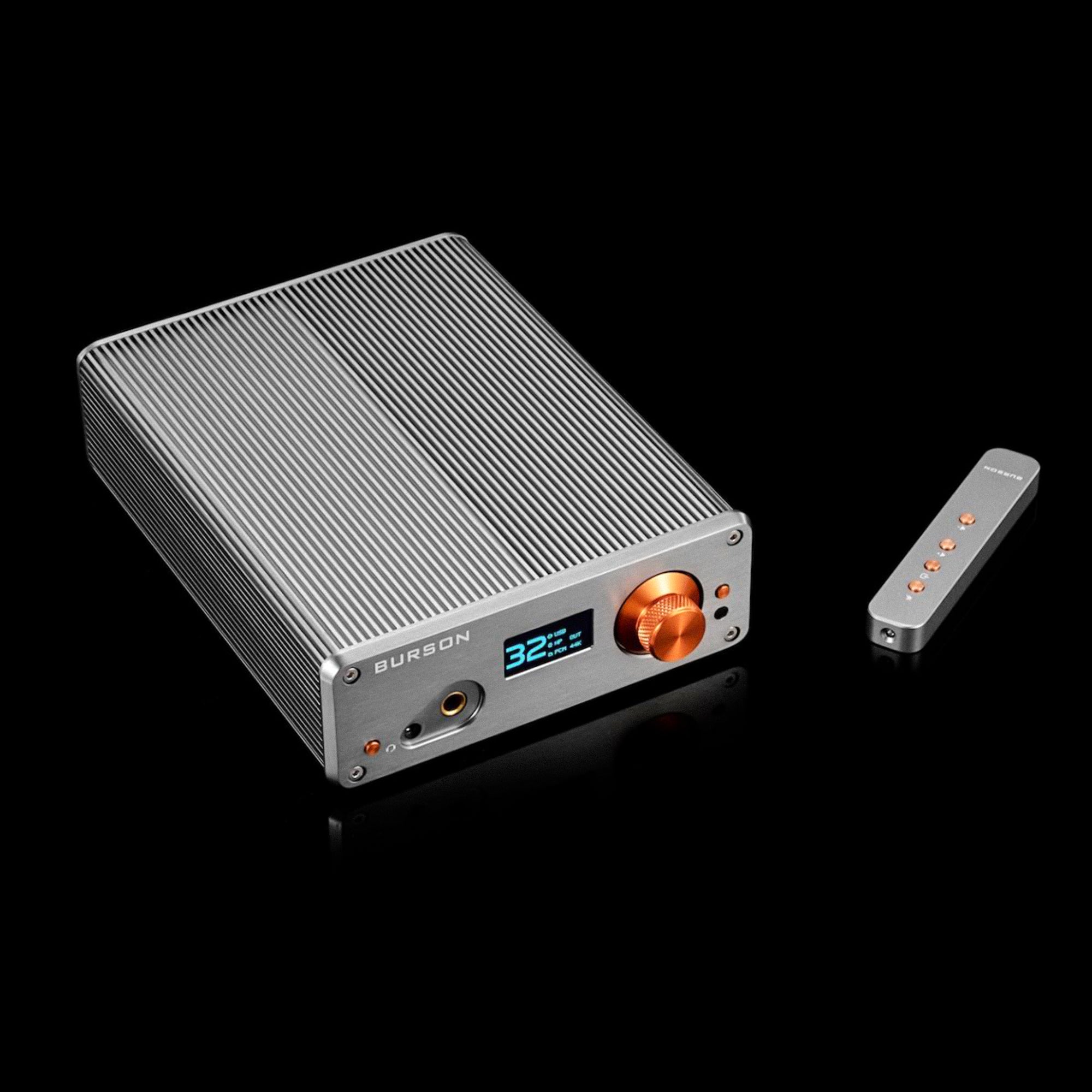 Burson Audio Playmate 3 Headphone Amplifier & DAC - High Fidelity Audio for Home Studio, Gaming & Music Listening