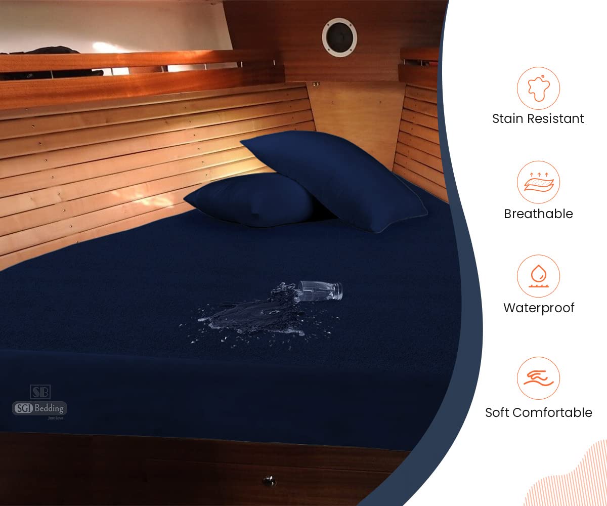 Waterproof Mattress Protector XL V Berth Size - 15