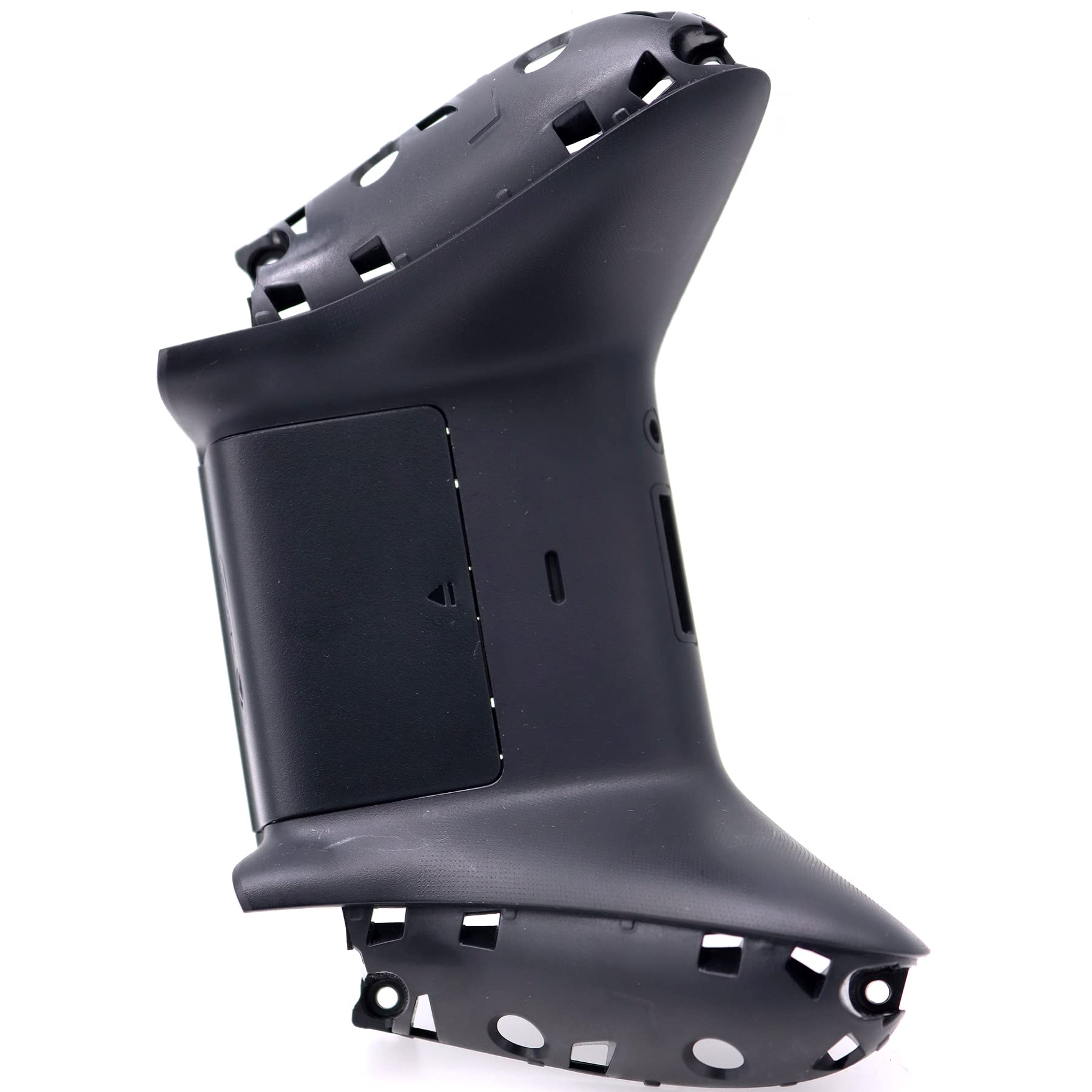 Deal4GO Replacement Back Shell Case Cover for Xbox One Slim Controller (Model 1708) - Black | Durable Bottom Housing & Back Plate | Perfect for Gaming, Repair & Customization