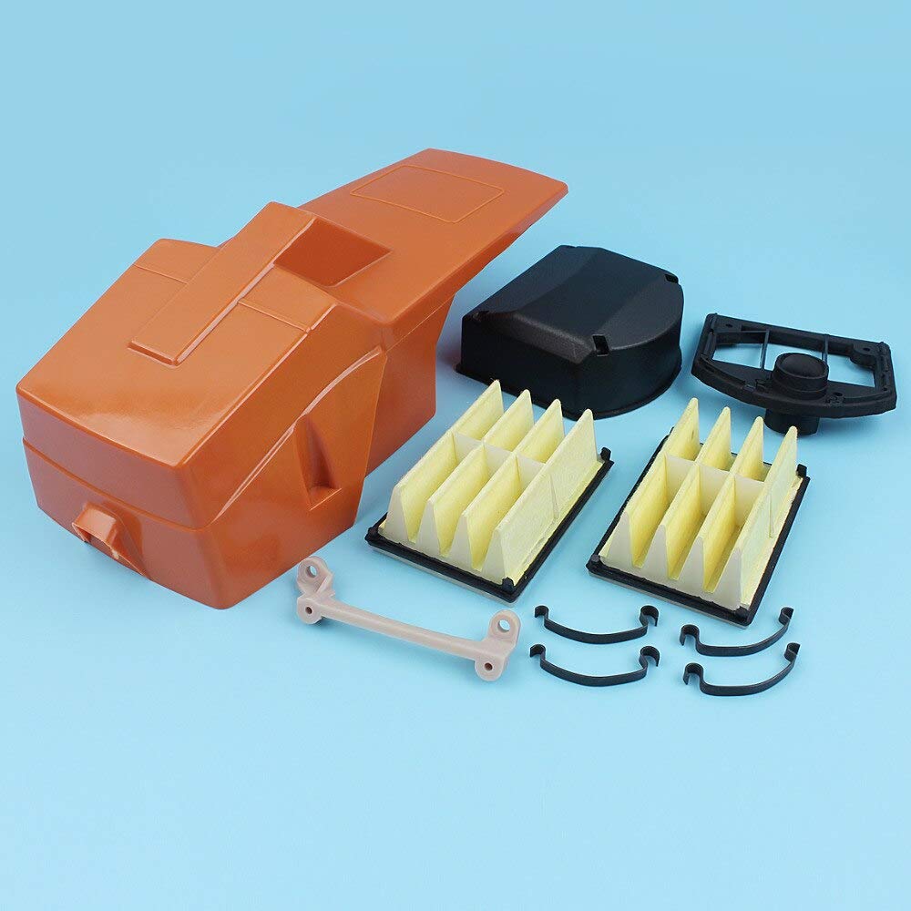 Husqvarna 268 272 272 XP Chainsaw Engine Cylinder Cover Air Filter Clip Bracket (Part #503406001) - Durable Replacement Tool for Forestry & Woodcutting