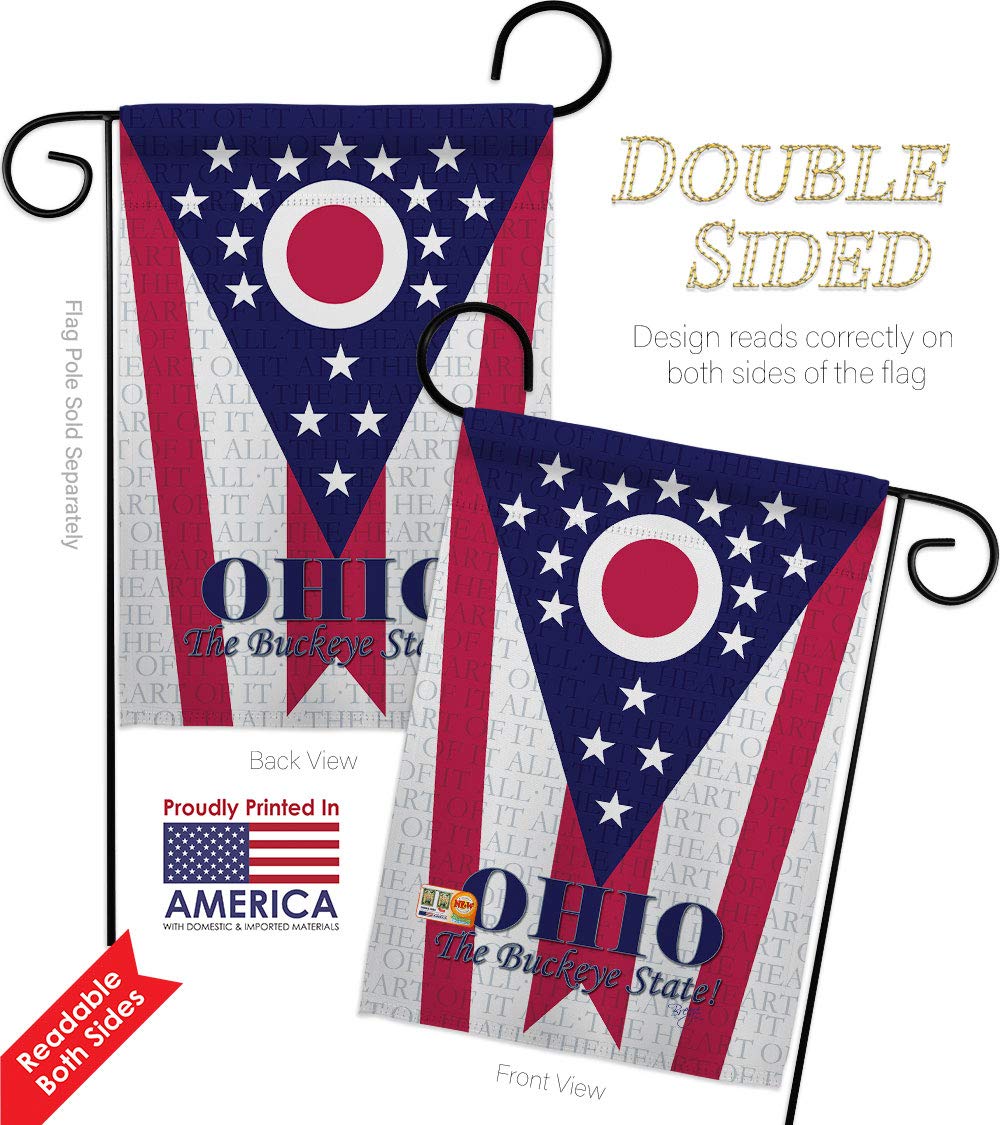 Ohio Americana Garden Flag Set - 13