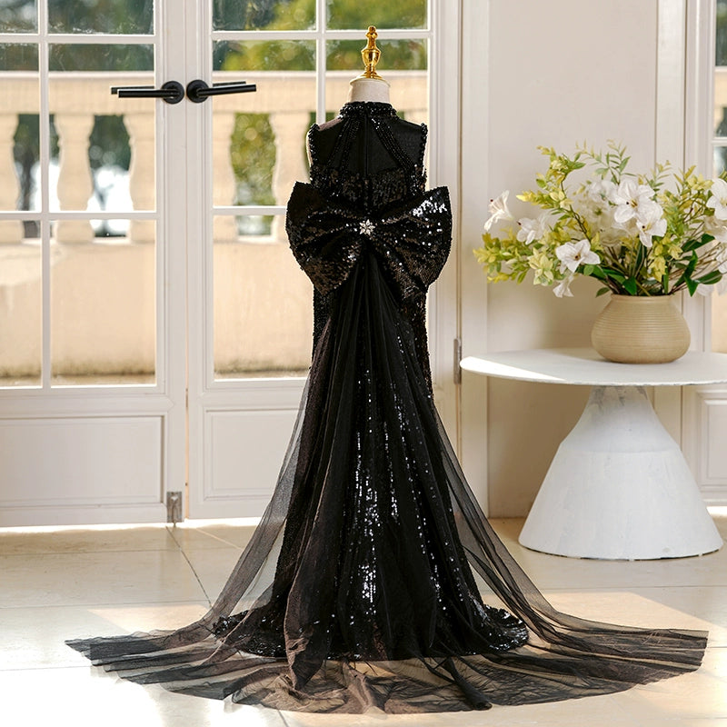 **Princess Ball Gown for Girls | Elegant Fishtail Birthday Party Dress | Perfect for Birthday Celebrations, Pageants & Special Occasions**
