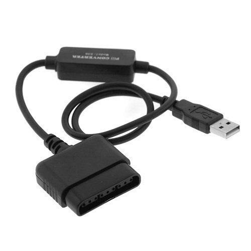 PS2 to PS3 Controller Adapter USB Converter - Play PS2 Games on PS3 Console - Compatible with Sony PlayStation 2 & 3 Controllers - Perfect for Retro Gaming & Multiplayer Sessions
