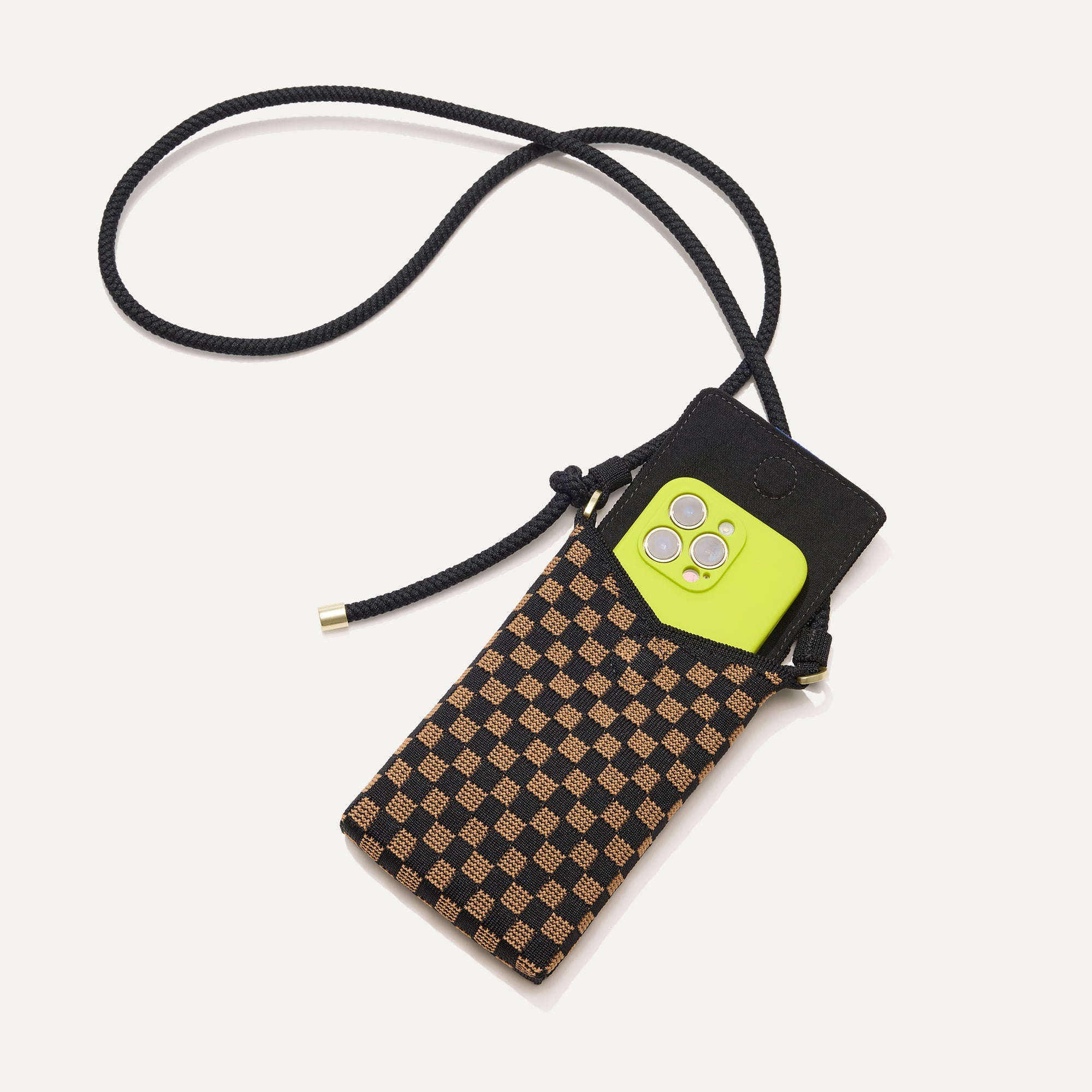 Stylish Phone Crossbody Bag in Midnight Black - Perfect for Everyday Use, Travel, and Hands-Free Convenience
