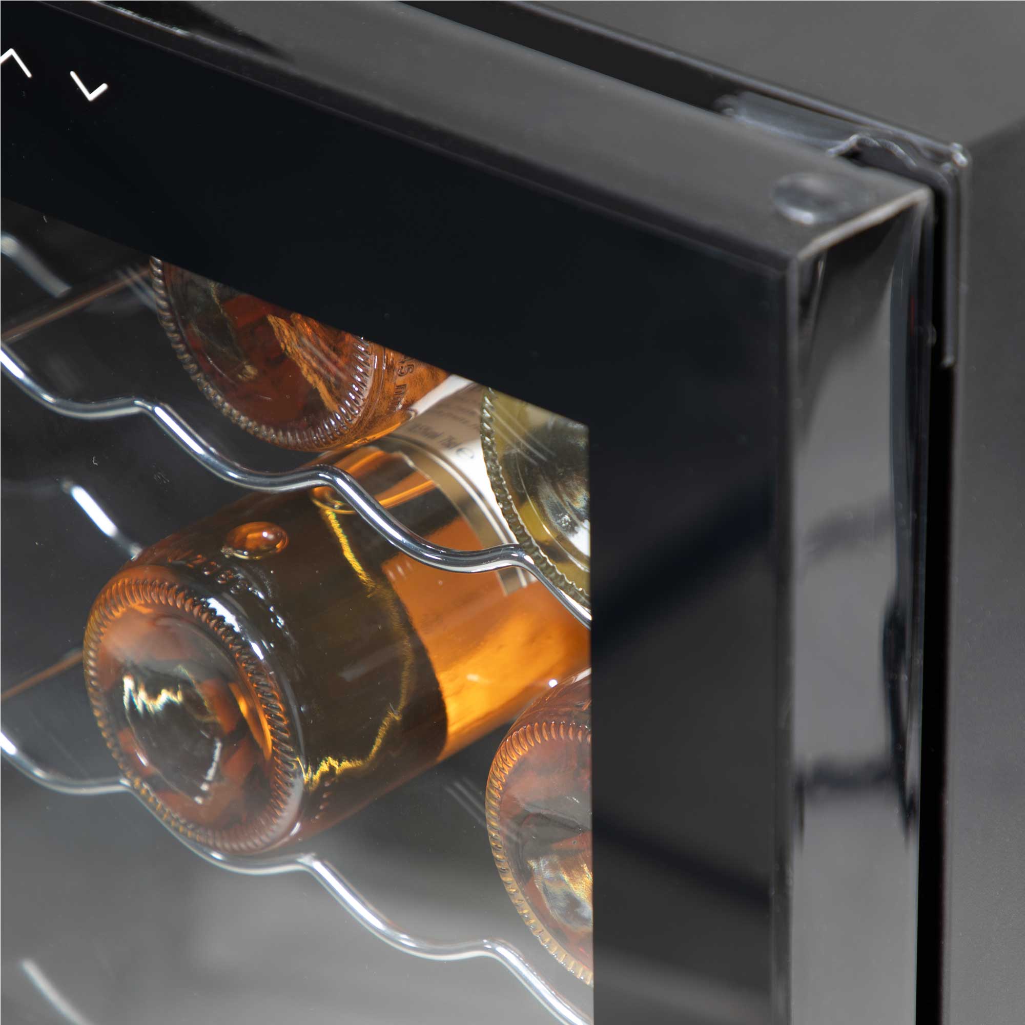 Baridi 52 Bottle Dual Zone Wine Cooler Refrigerator with Touch Controls & LED Display - Black (DH236) - Perfect for Home Bars, Restaurants, and Wine Cellars