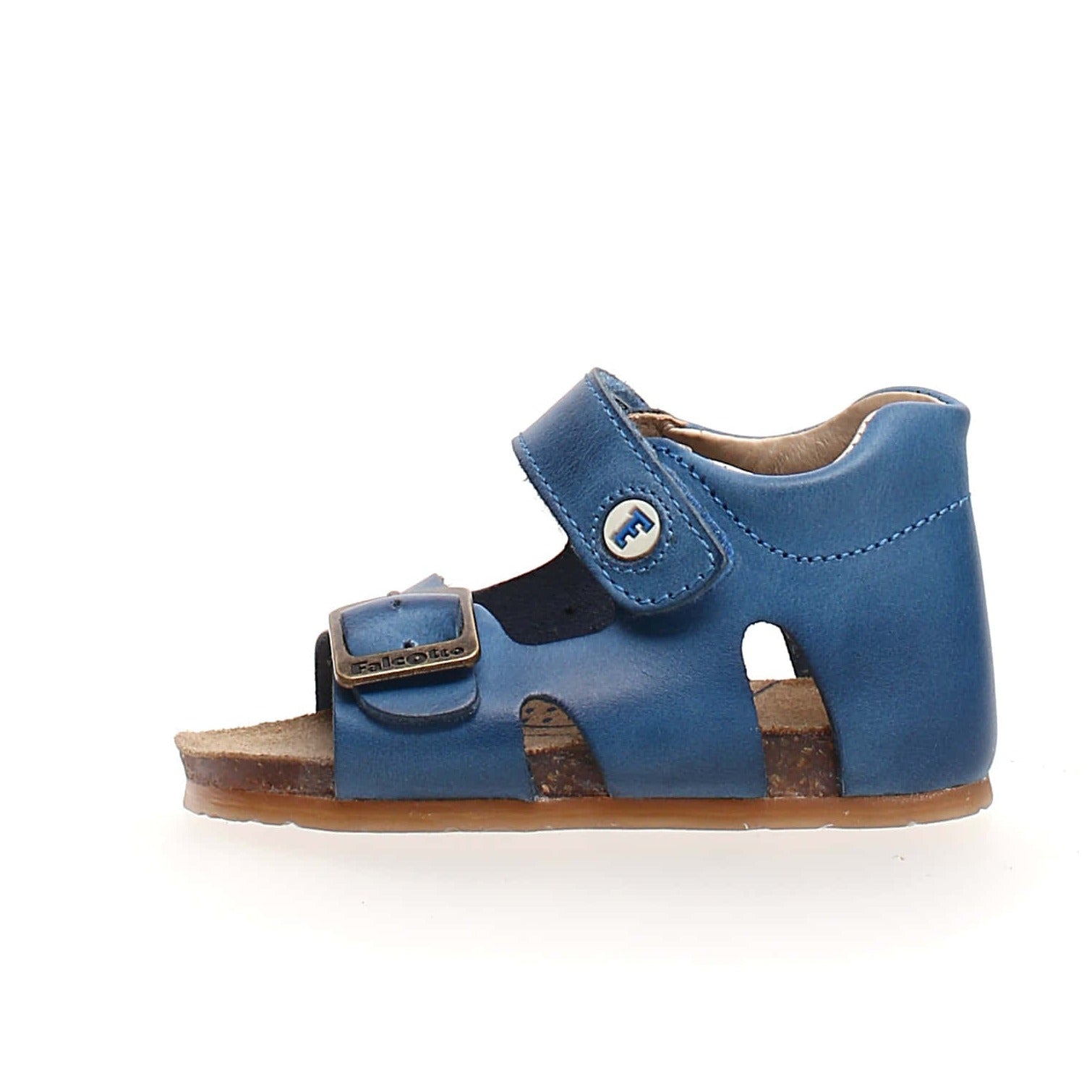 Falcotto Kids' Open Toe Sandals - Comfortable Bea Spazz Design in Azure Blue | Perfect for Summer Play, Beach & Outdoor Activities