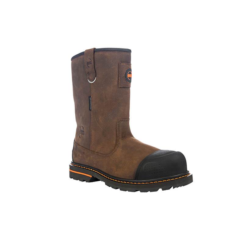 Cartwright II Wellington Soft Toe Work Boots for Men - Comfortable & Durable Safety Shoes for Construction, Farming & Outdoor Work