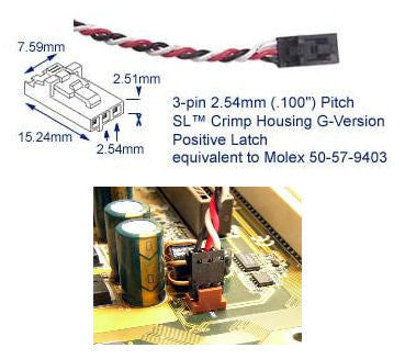 NMB 2406KL-04W-B36 60mm x 15mm Cooling Fan Replacement for Dell OptiPlex - High Performance PC Case Fan for Computer Cooling and Airflow Enhancement