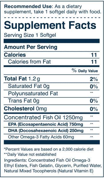Wiley's Finest Wild Alaskan Fish Oil with High EPA - Omega-3 Supplement for Heart, Brain & Joint Health - Ideal for Adults & Active Lifestyles