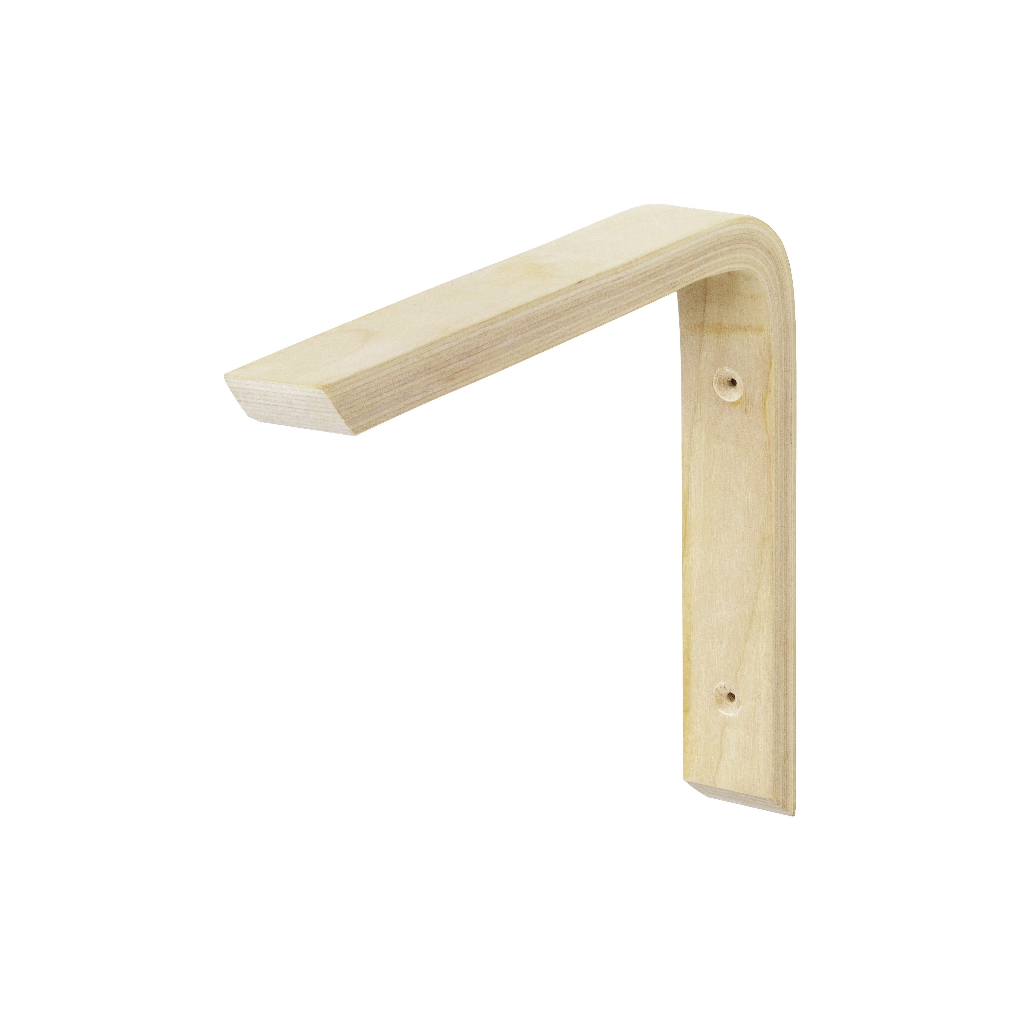 THOR Shelf Bracket - Heavy Duty Metal Brackets for Floating Shelves, Wall Mounted Shelving - Perfect for Home Organization, Garage Storage & DIY Projects