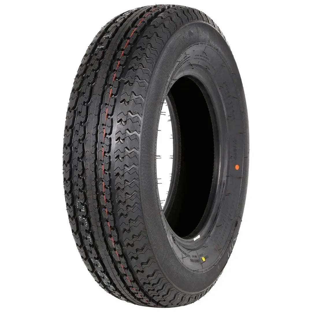 Durun ST175/80R13 Radial Trailer Tires - Set of 2 | 6 Ply Load Range C, 91N Rating | Heavy-Duty Replacement for Boat Trailers, Utility Trailers & Campers