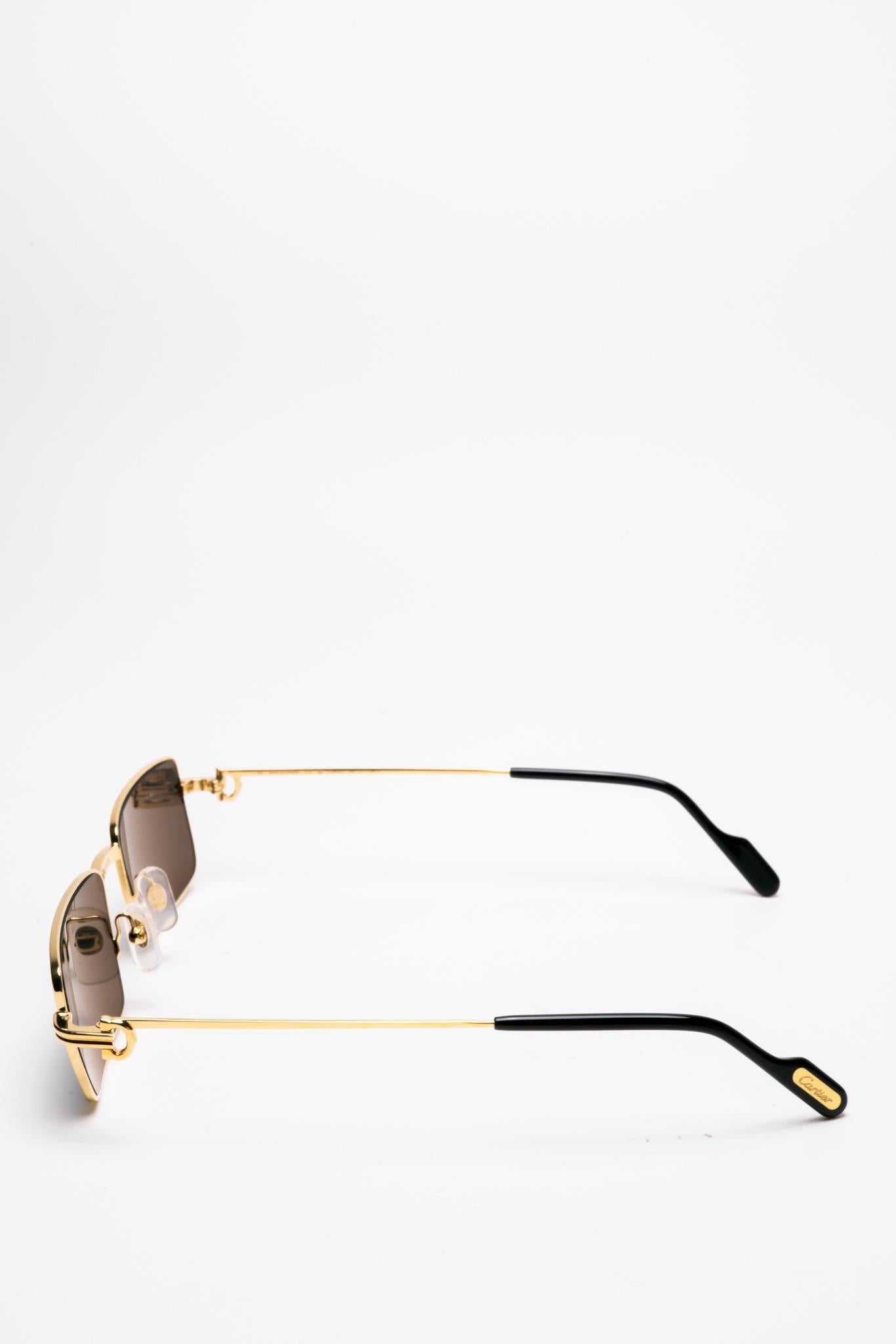 Cartier CT0501S 005 Première de Cartier C Decor Sunglasses - Luxury Designer Shades for Women, UV Protection & Fashion Statement for Outdoor Activities, Beach & Driving