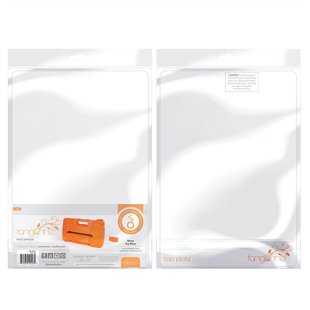 Tonic Studios Tangerine Plate Bundle DD01 - High-Quality Crafting Plates for Scrapbooking, Card Making & DIY Projects | Perfect for Artists & Crafters