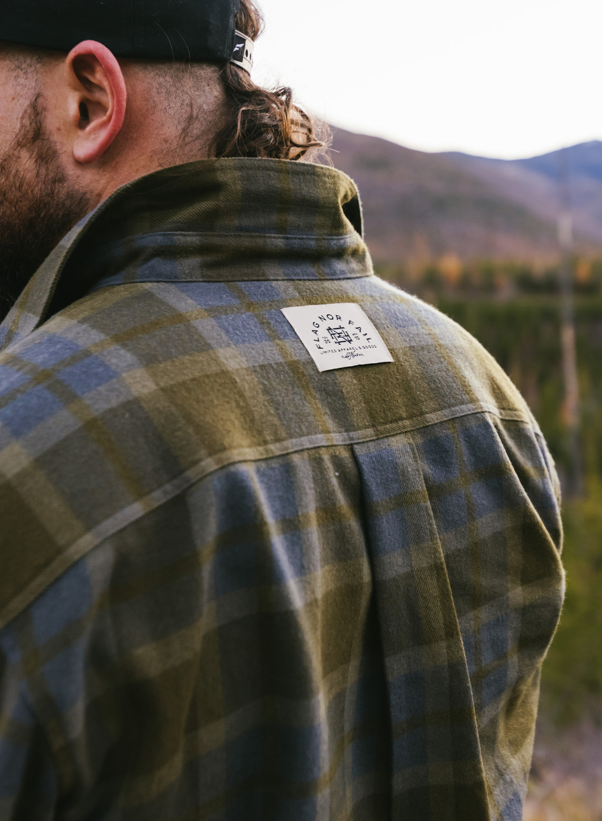 Men's Forever Flannel Shirt - Soft & Comfortable Olive Plaid Shirt for Casual Wear & Outdoor Adventures