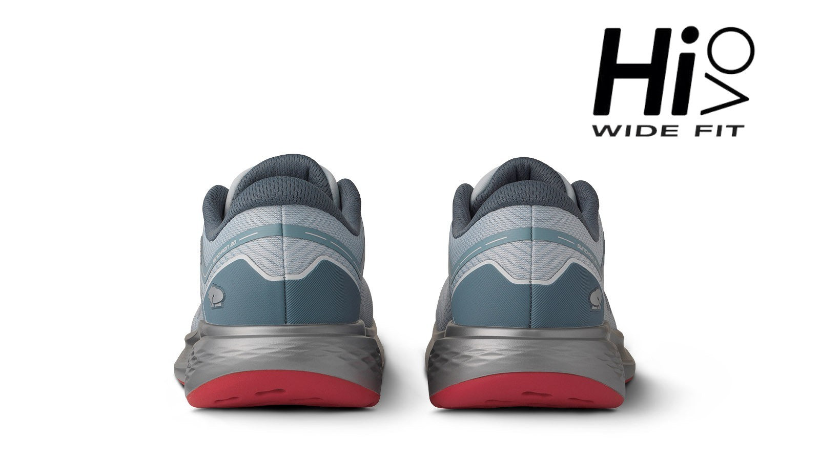 Women's Synchron 2.0 Hivo Running Shoes - Skywriting/Cayenne Color - Lightweight & Breathable for Jogging, Gym Workouts & Daily Wear