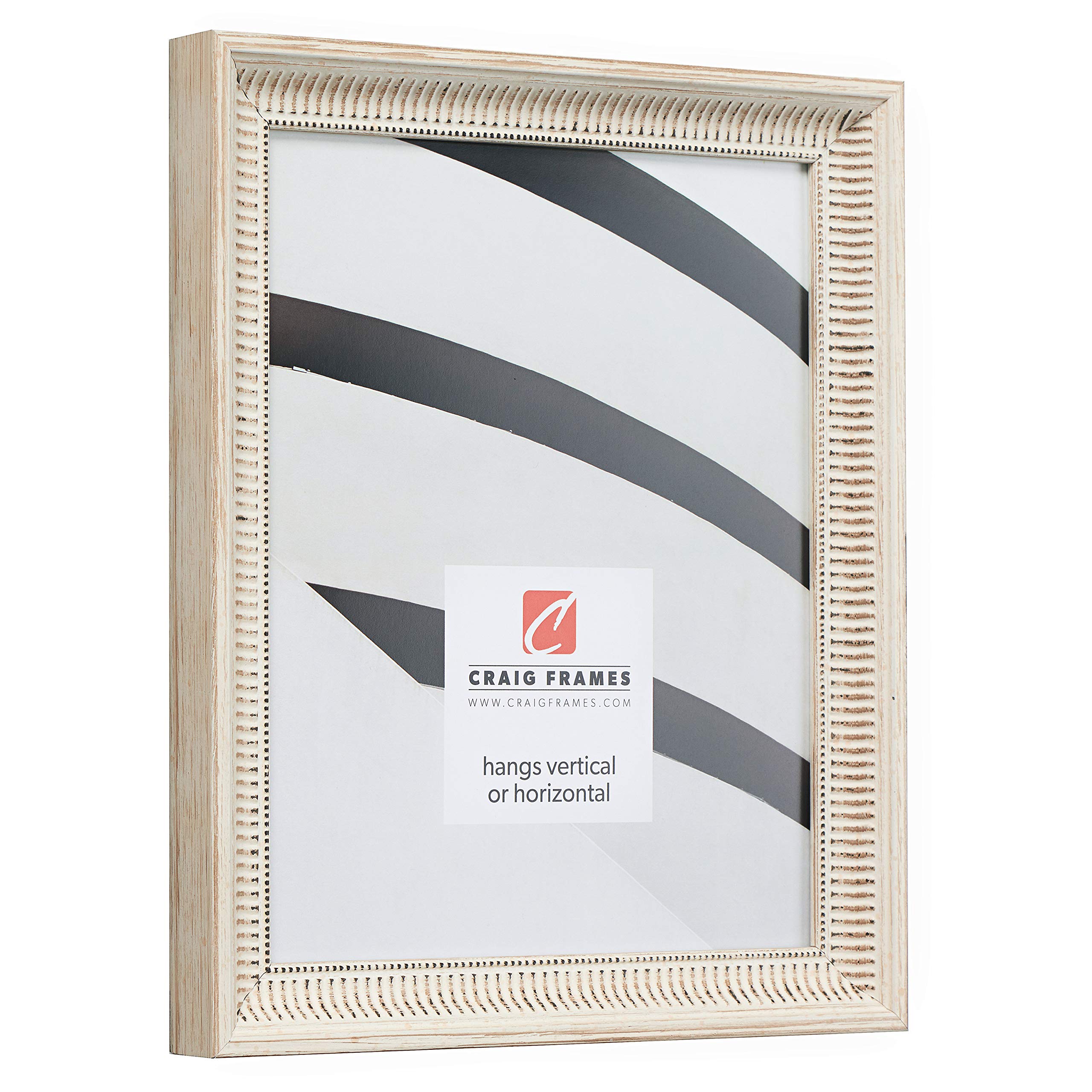 Craig Frames Luella - Ornate Wooden Picture Frame 24x30 Inch Off-White - Perfect for Wall Art, Family Photos & Home Decor