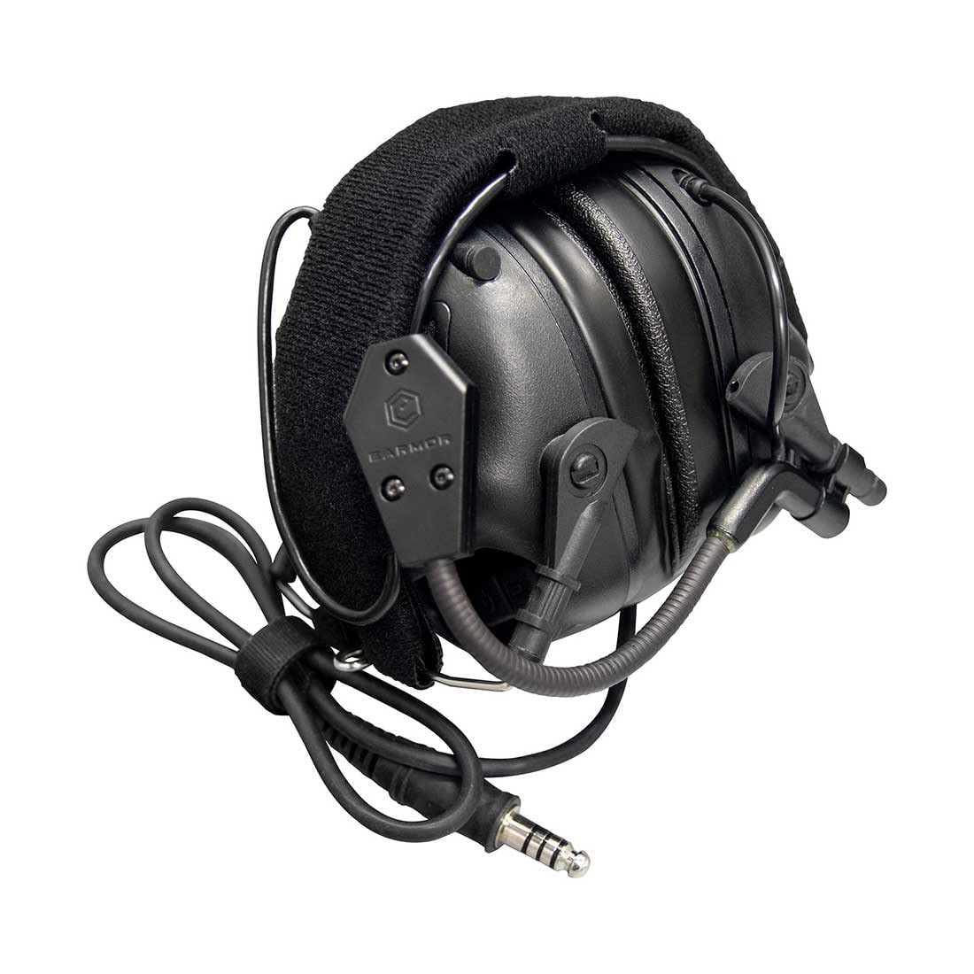 TEWERFITISME EARMOR Tactical Headset with Microphone - Waterproof M32 Noise Cancelling Headphones for CS Paintball Airsoft Shooting War Games & Sport Shooting | Military Training Outdoor Activities Hunting Range Use