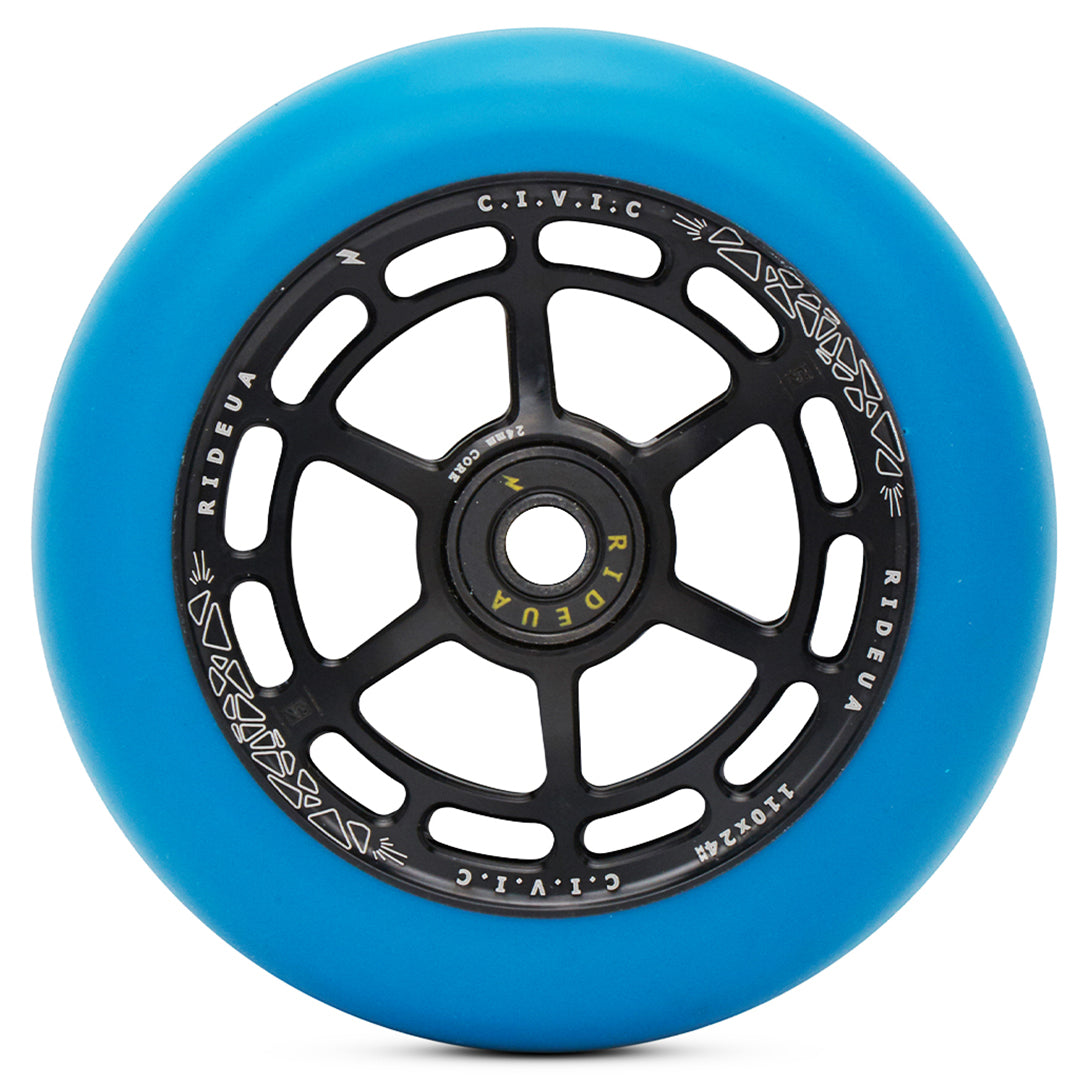 UrbanArtt Civic Wheels 30mm Wide - Premium Alloy Car Rims for Sedans & Compact Cars - Perfect for City Driving & Performance Upgrades
