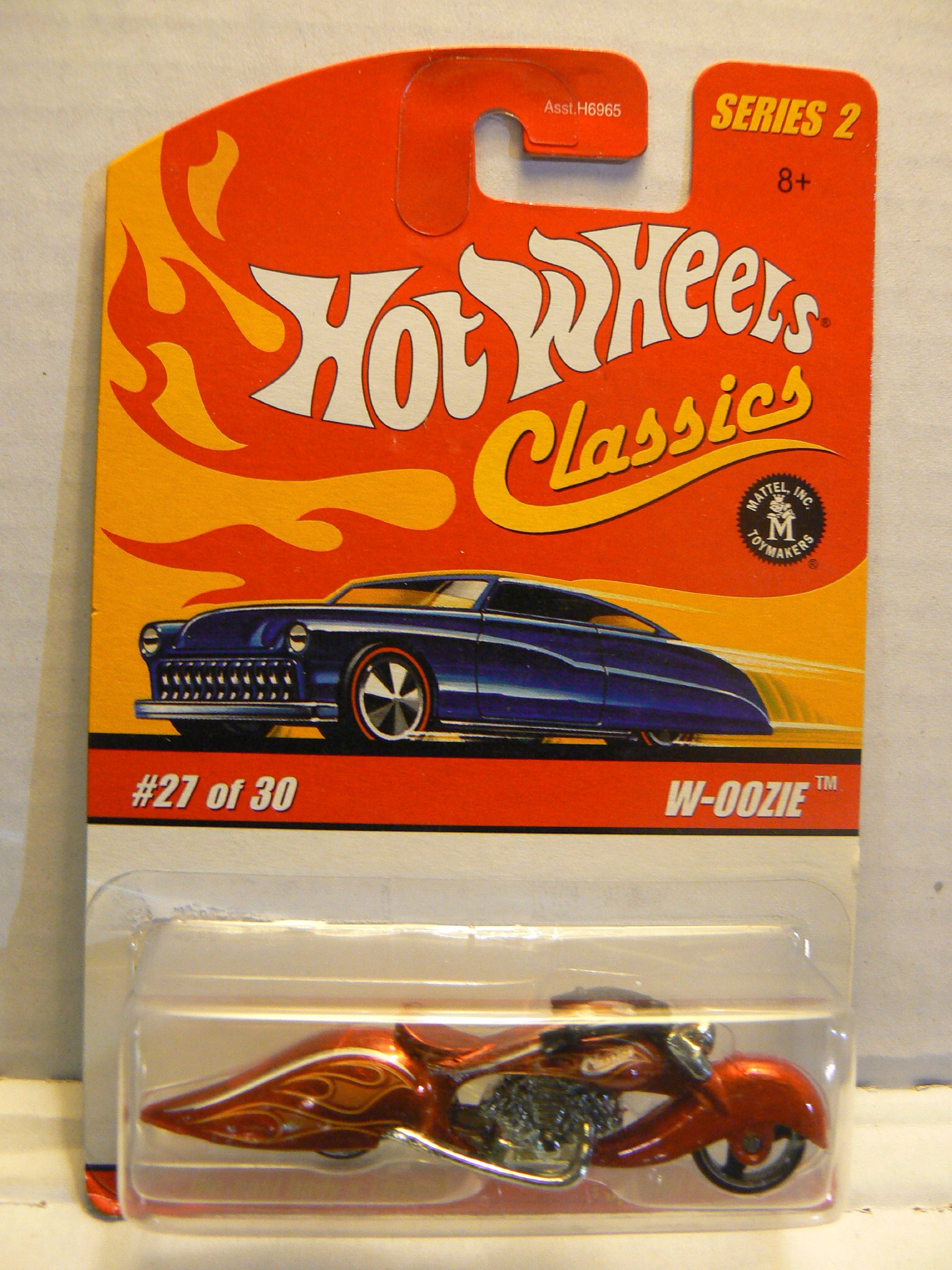 Hot Wheels Classics Series 2 #27 of 30 W-Oozie Orange Die-Cast Car - Rare Collectible Toy for Kids & Adults - Perfect for Display, Play & Gifts