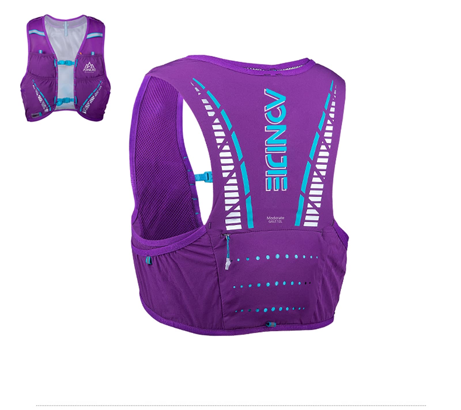 AONIJIE 5L Hydration Pack Backpack - Lightweight Running Vest for Men & Women - Marathon, Trail Running & Hiking - Perfect for Long-Distance Races & Outdoor Adventures