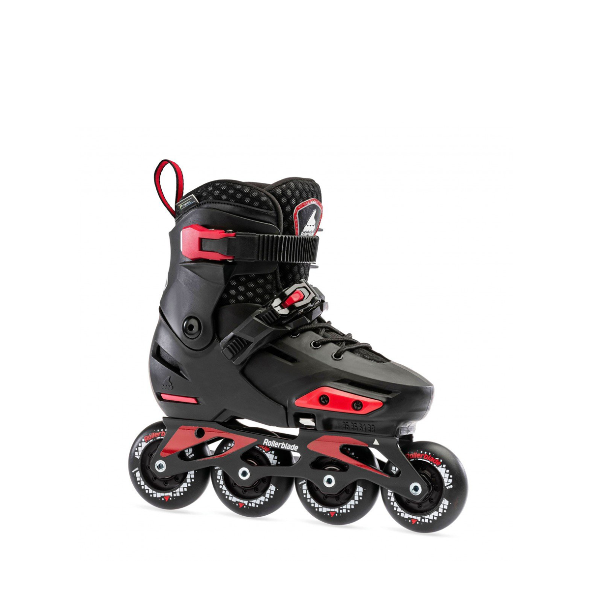 Rollerblade Apex Black Inline Skates - High-Performance Adult Rollerblades for Fitness, Speed & Urban Skating | Perfect for Outdoor Exercise, Commuting & Recreation