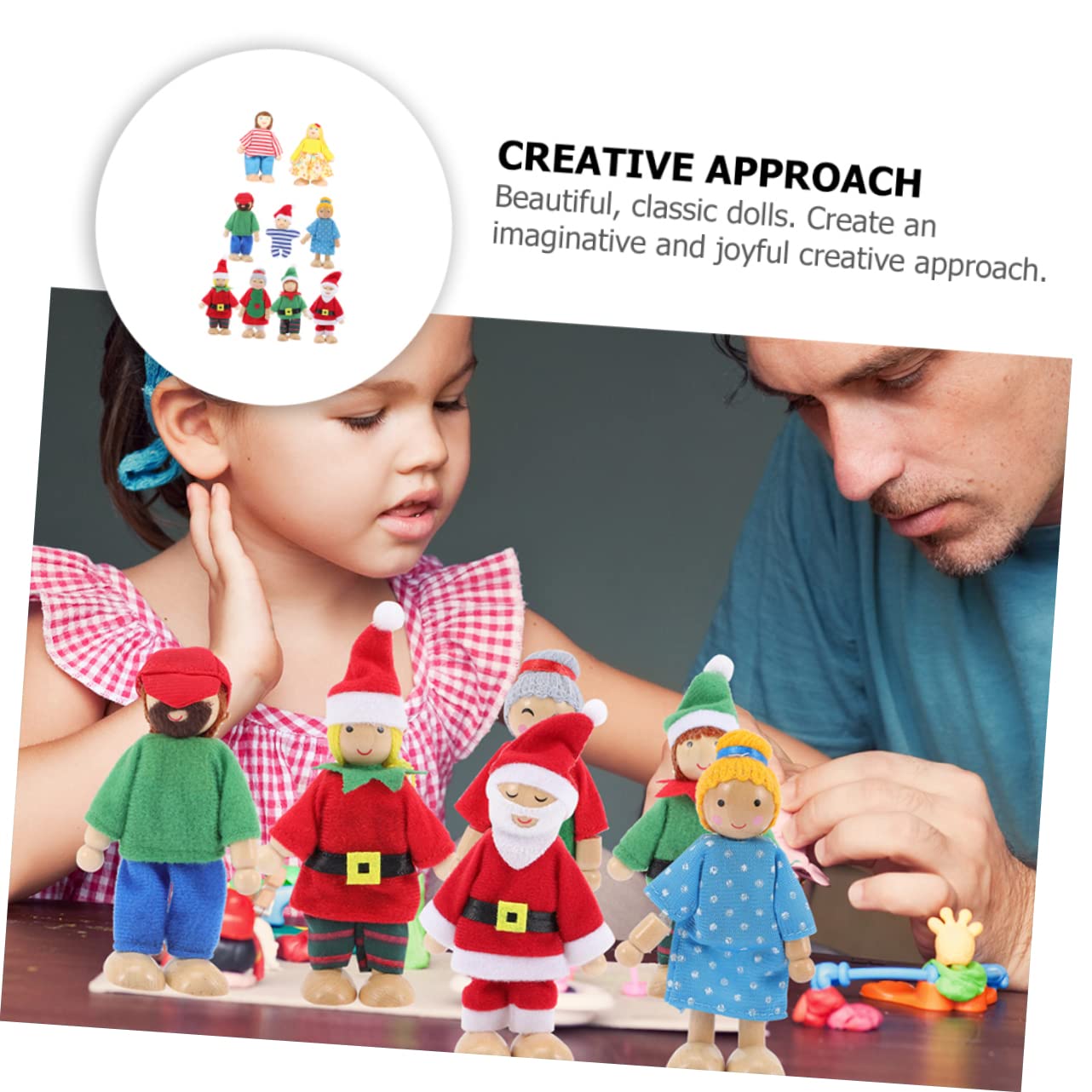 iBasenice 45-Piece Calming Hand Puppet Set for Kids - Sensory Toys, Brain Development, Christmas Puppets for Toddlers & Children - Perfect for Storytelling, Play Therapy & Holiday Gifts