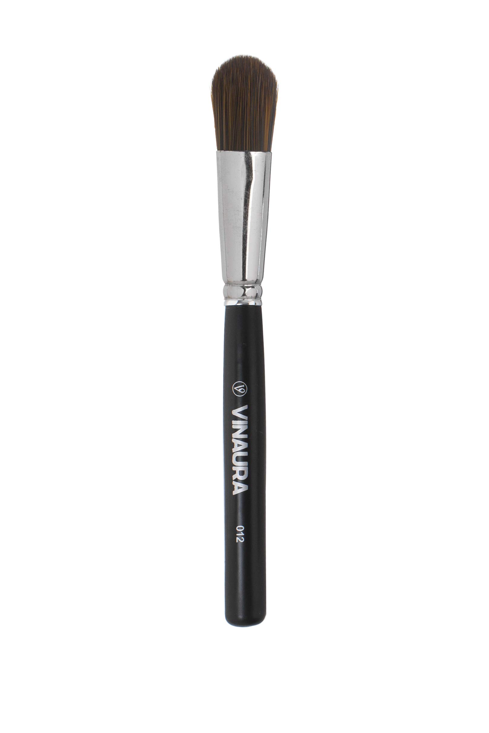 VINAURA Pro Foundation Brush - Full Coverage Makeup Brush for Liquid & Cream Foundation | Professional Base & Eye Makeup Application | Perfect for Everyday Glam & Special Occasions