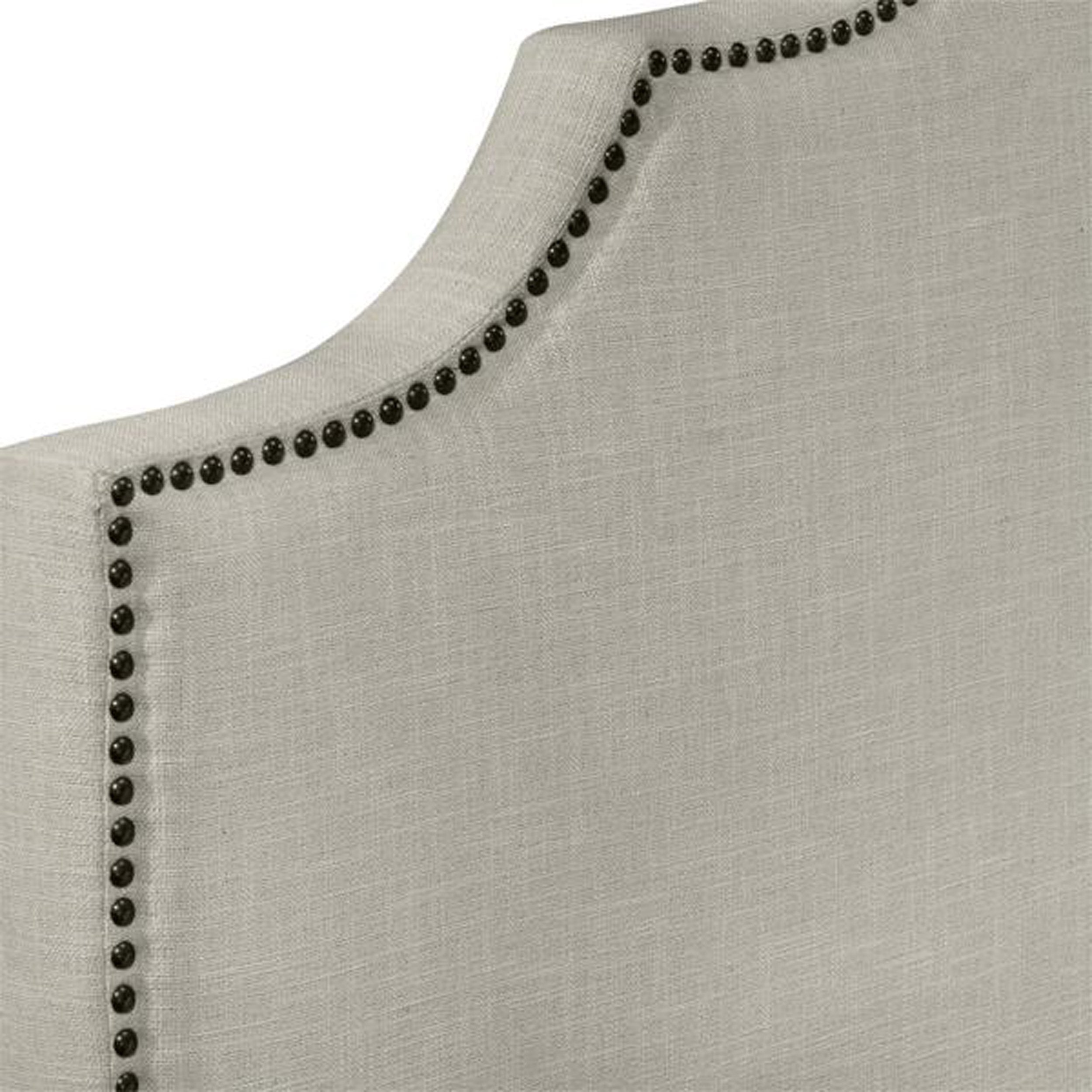 Alexis 3-Piece Twin Upholstered Bed Set - Beige Fabric Platform Bed Frame with Headboard and Footboard - Perfect for Kids Rooms, Guest Bedrooms & Small Spaces