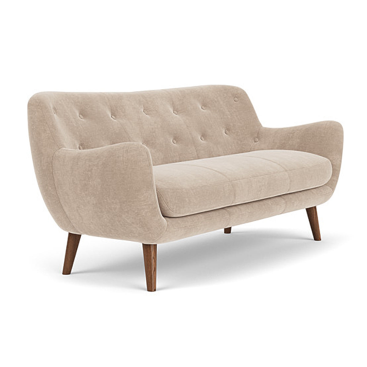 Luxury Herman Boucle 3-Seater Sofa - Modern Upholstered Living Room Couch for Small Spaces, Comfortable Sectional Sofa for Home, Apartment & Office Use