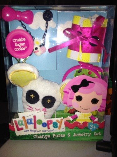 Lalaloopsy Sew Magical & Cute Change Purse Jewelry Set for Girls - Perfect for School, Parties & Gift Giving