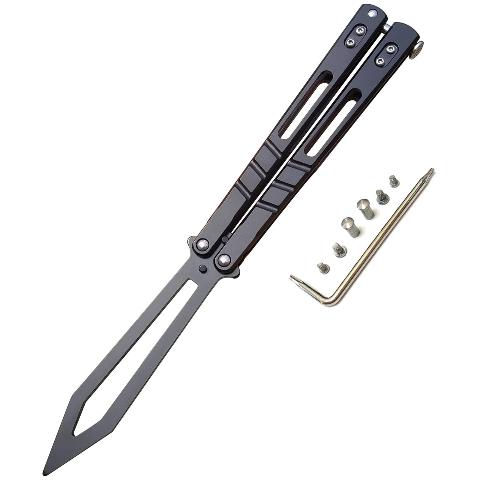 MARCOLO Multi-Tool with Sure Spring Latch & Screwdriver Set - Black | Professional Hand Tools for Home Repair, DIY Projects & Emergency Fixes