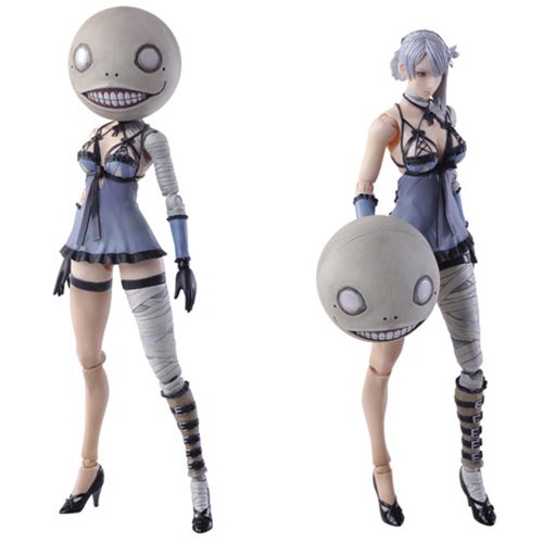 Bring Arts Nier: Replicant Gestalt Kaine Square Enix Action Figure - Perfect for Anime Collectors, Gaming Displays & Gift Giving