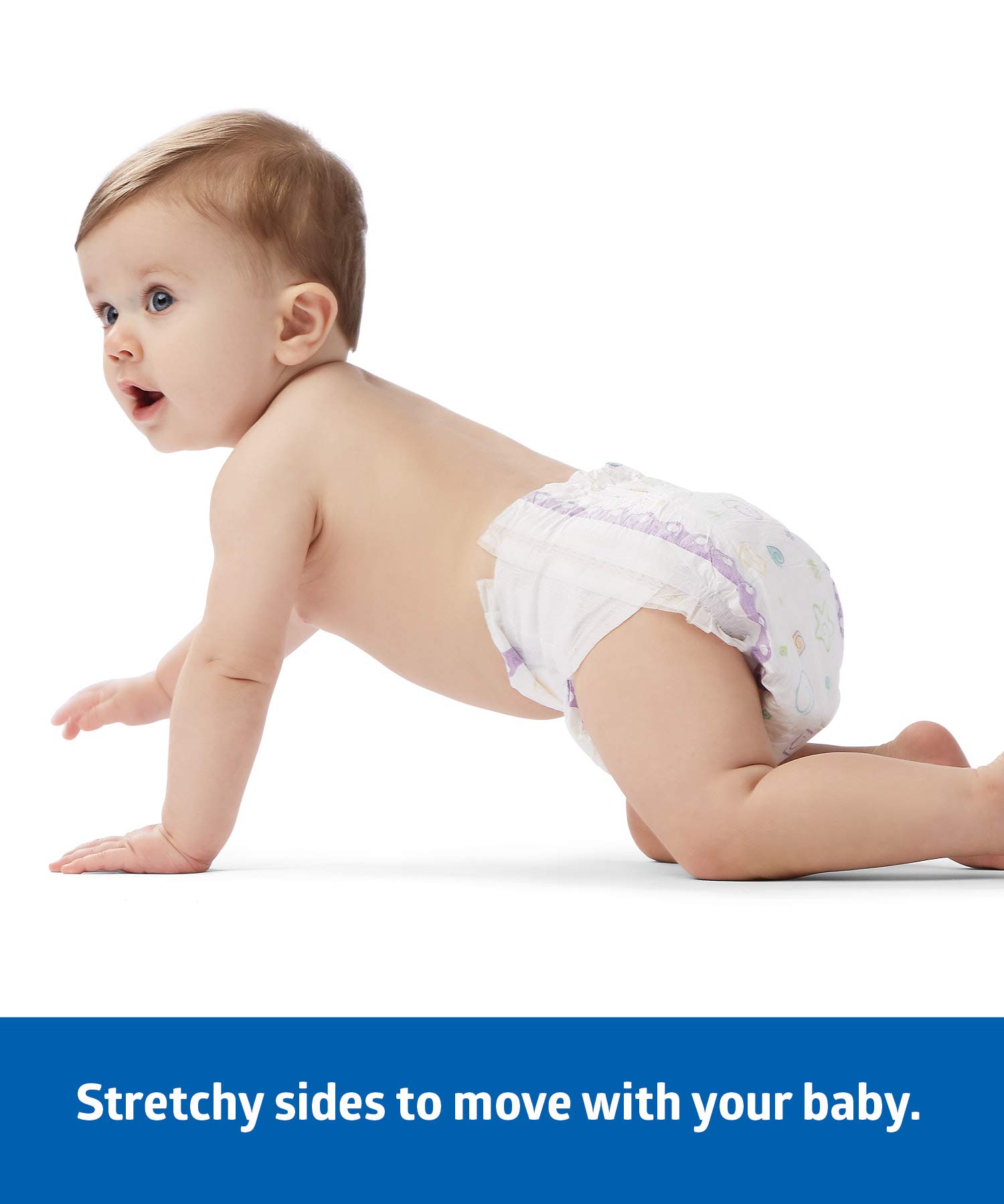Medline Premium Disposable Baby Diapers Size 6 (35+ lbs) - Ultra Absorbent & Hypoallergenic for Sensitive Skin - 200 Count (8 Packs of 25) - Perfect for Overnight Protection & Active Toddlers