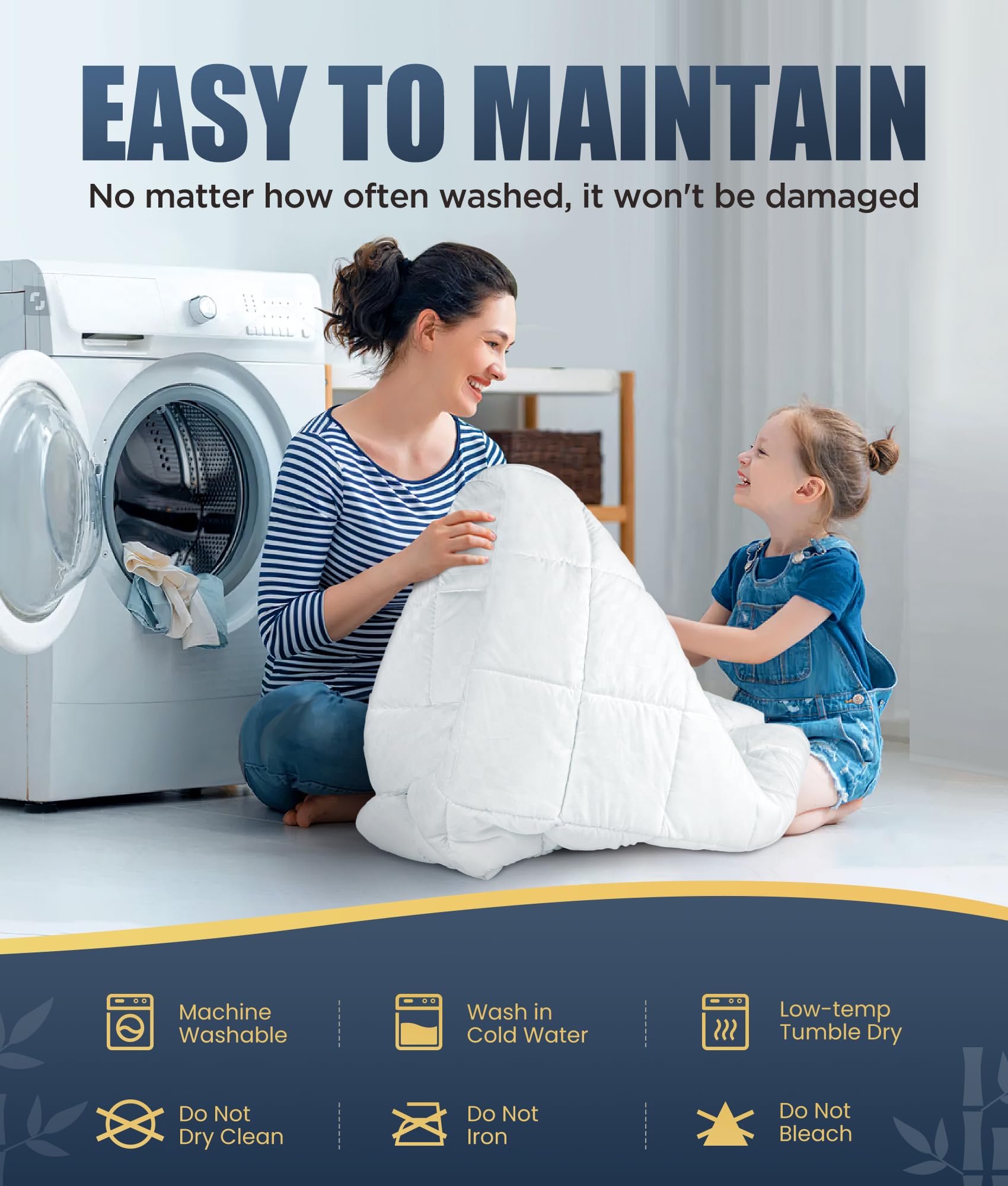 Memory Foam Mattress Pad Twin XL - Pressure Relieving Mattress Topper with Strong Support & Ultra Soft Comfort | Breathable Microfiber Protector, Noiseless Vinyl-Free Bed Cover | Fits 8-21'' Deep Pockets | Perfect for Back Pain Relief, Guest Beds & Dorm Room Comfort