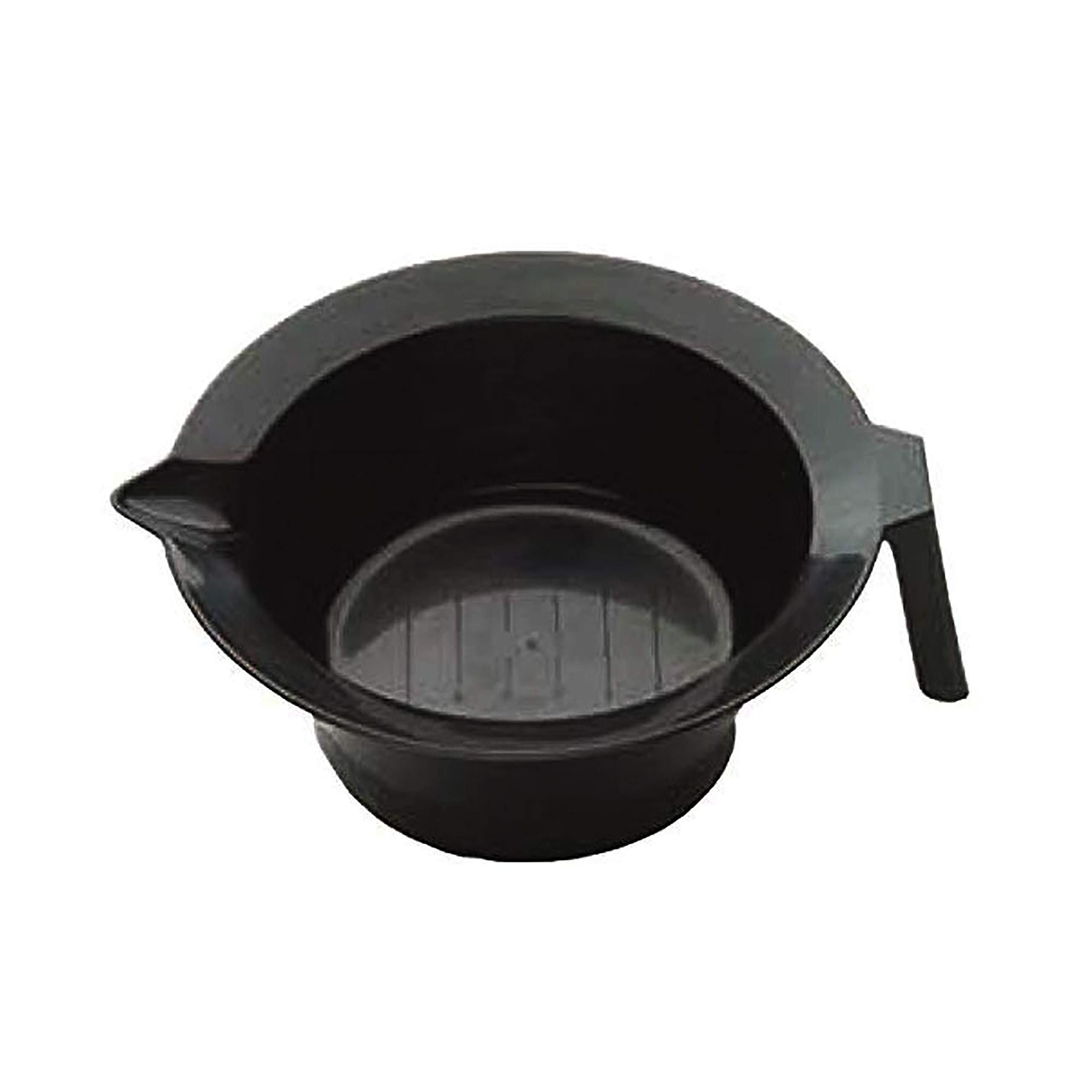 Verceys 2.5 Inch Black Hair Dye Mixing Bowl - Durable Plastic Applicator Bowl for DIY Hair Coloring | Perfect for Salon & At-Home Hair Dye Application