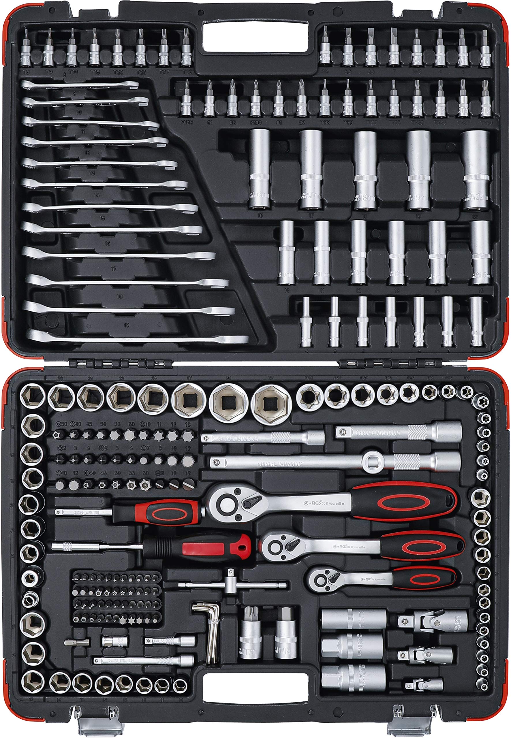 BGS 15216 - 216-Piece Tool Set with 1/2