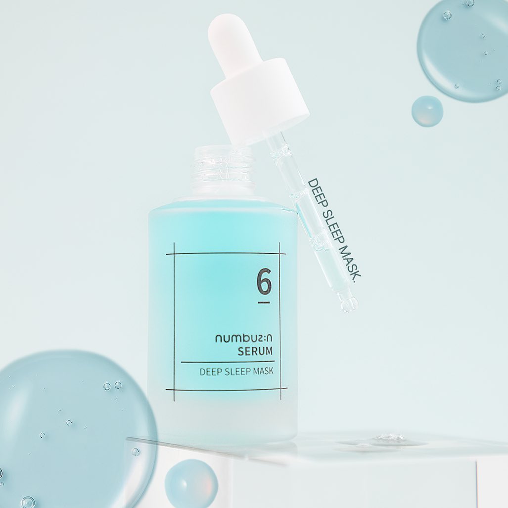 Numbuzin No.6 Deep Sleep Night Repair Serum 50ml - Korean Skincare for Overnight Hydration & Anti-Aging - Perfect for Nighttime Routine & Travel Skincare