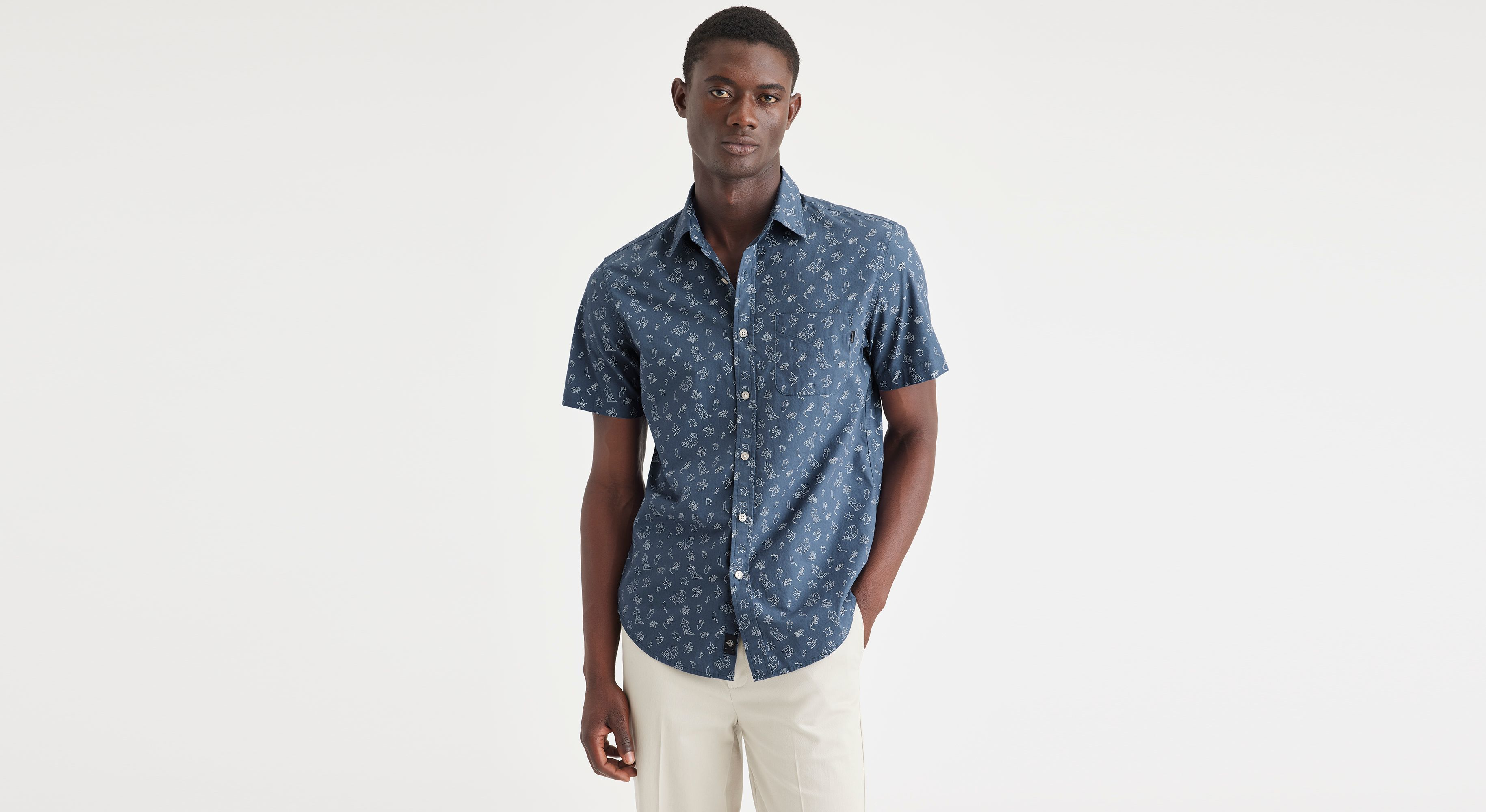 Original Button Up Shirt for Men - Classic Regular Fit Casual & Office Wear | Comfortable Everyday Shirt for Work, Dating & Outings
