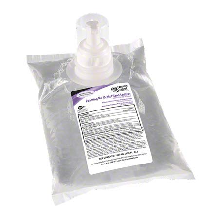 Kutol Health Guard EZ Foaming Instant Hand Sanitizer - Alcohol Free, 1000mL per Bag (6 Bags/Case) - Ideal for Schools, Hospitals, Offices & Public Spaces