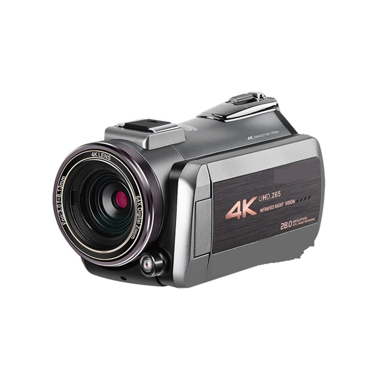 BODORME 4K Video Camera with 64X Digital Zoom & Night Vision - Professional Camcorder for Bloggers, Vlogging, Home Movies & YouTube Filming - Perfect for Travel, Events, and Low Light Recording
