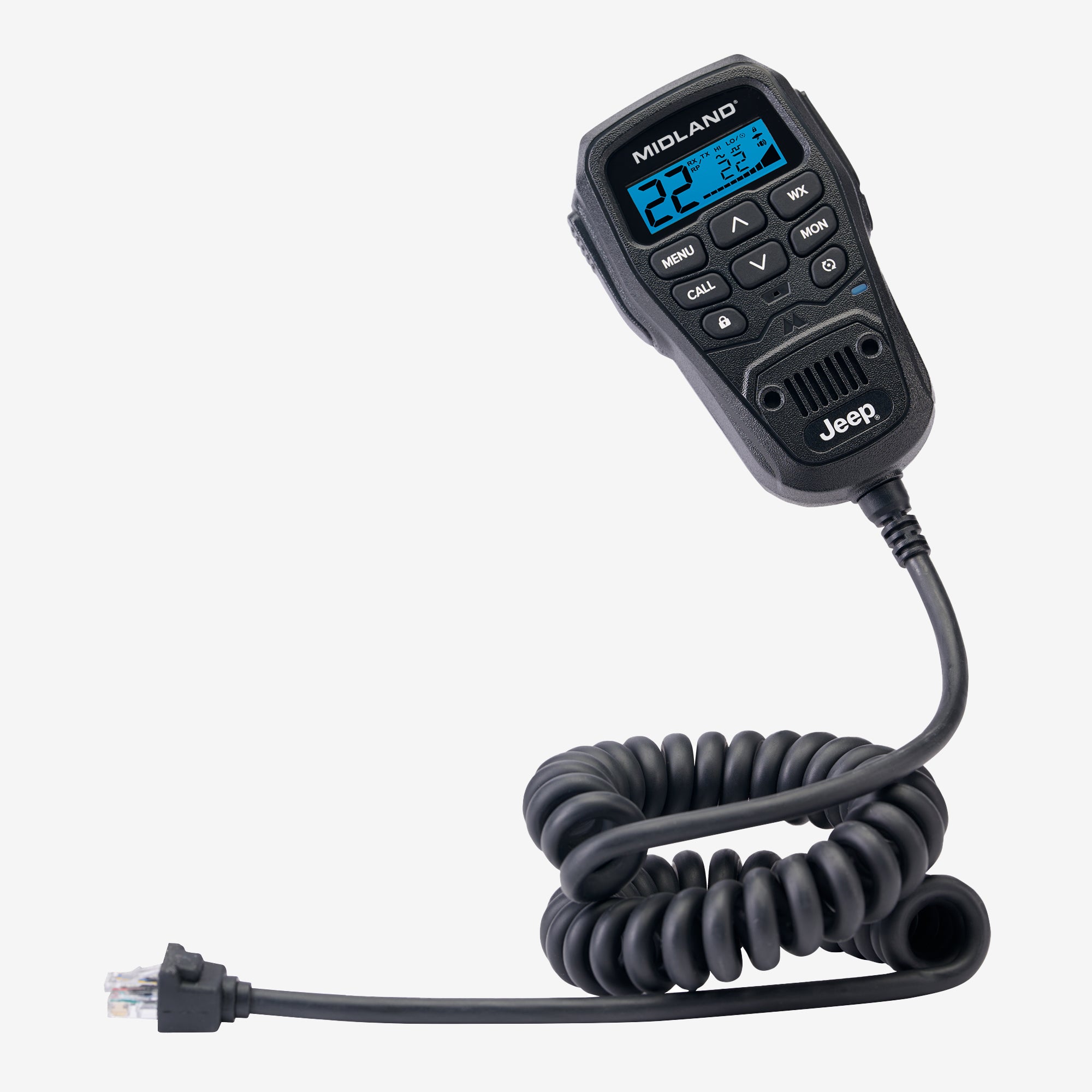 MicroMobile® Jeep® MXT275 & MXT575 Two-Way Radio Microphone MA75J - Off-Road Communication for Jeep Wrangler & Gladiator Adventures