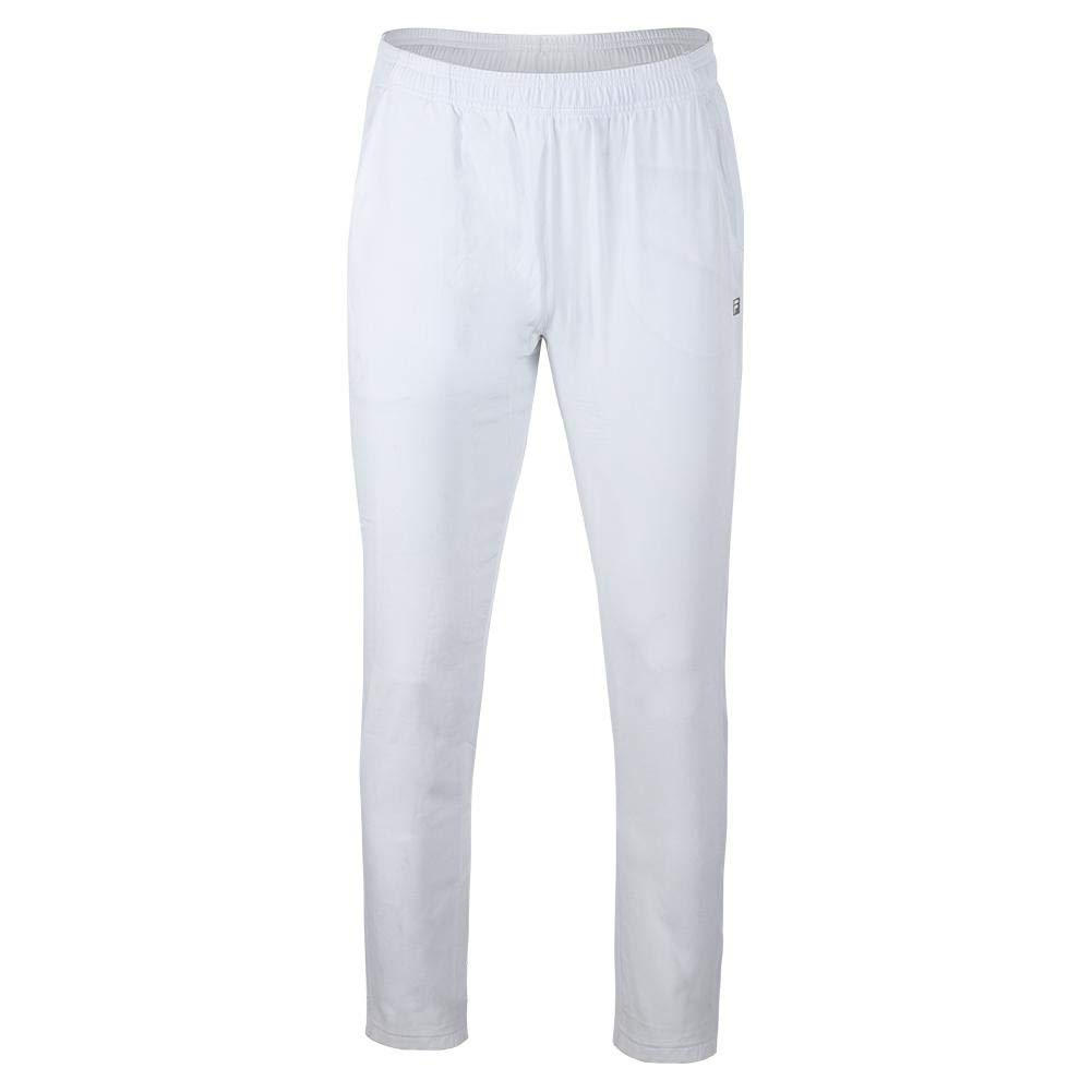 Fila Men's Tennis Pants - Comfortable Athletic Training Pants for Running, Gym & Casual Wear | Moisture-Wicking & Breathable Fabric