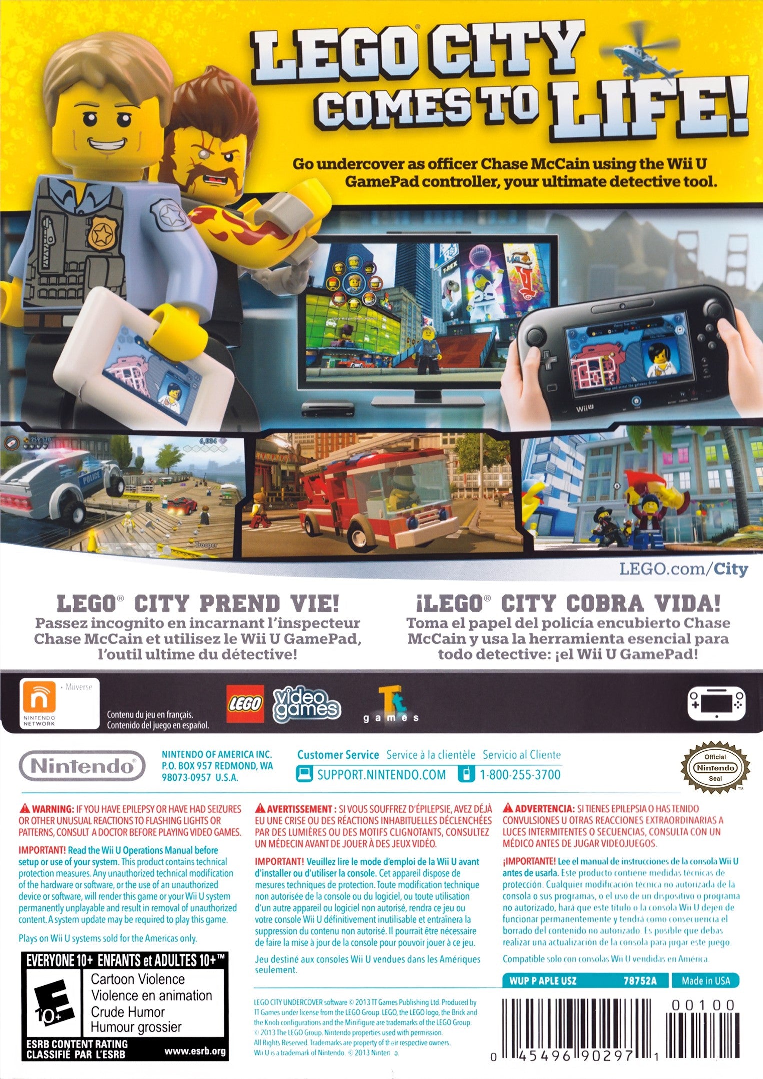 LEGO City Undercover Building Toy Set - Creative Construction Playset for Kids & Adults - Perfect for Role-Playing, Storytelling & Family Game Night Fun