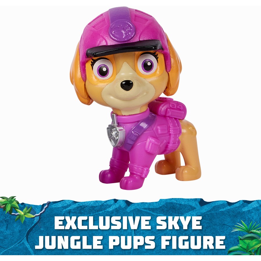 PAW PATROL Jungle Pups Skye's Falcon Vehicle Toy - Adventure Playset for Kids, Boys & Girls - Perfect for Pretend Play & Action Figure Adventures