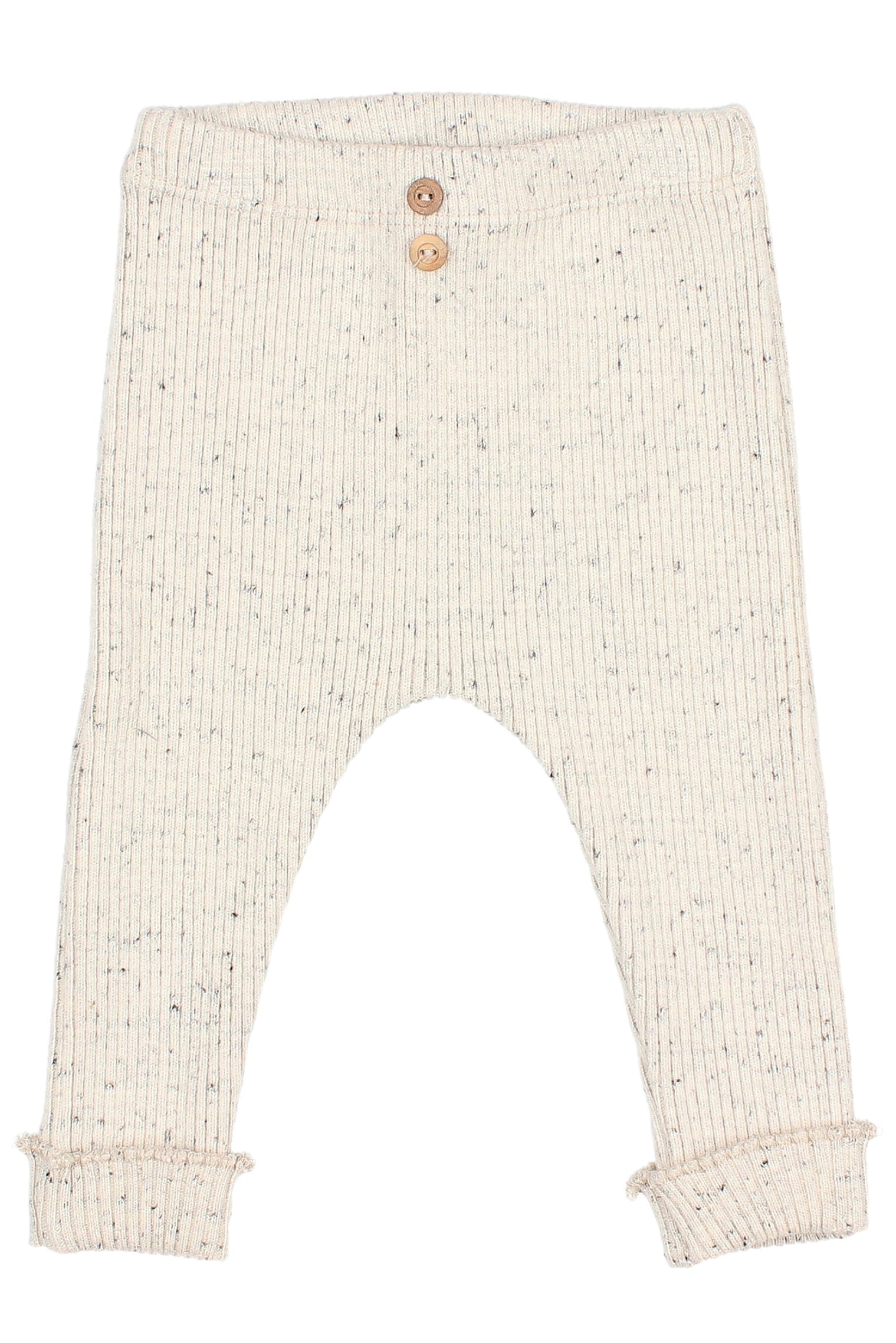 Winslow Grey Marl Knit Baby Leggings for Girls & Boys (12-24 Months) - Soft & Stretchy Toddler Pants for Playtime & Everyday Wear